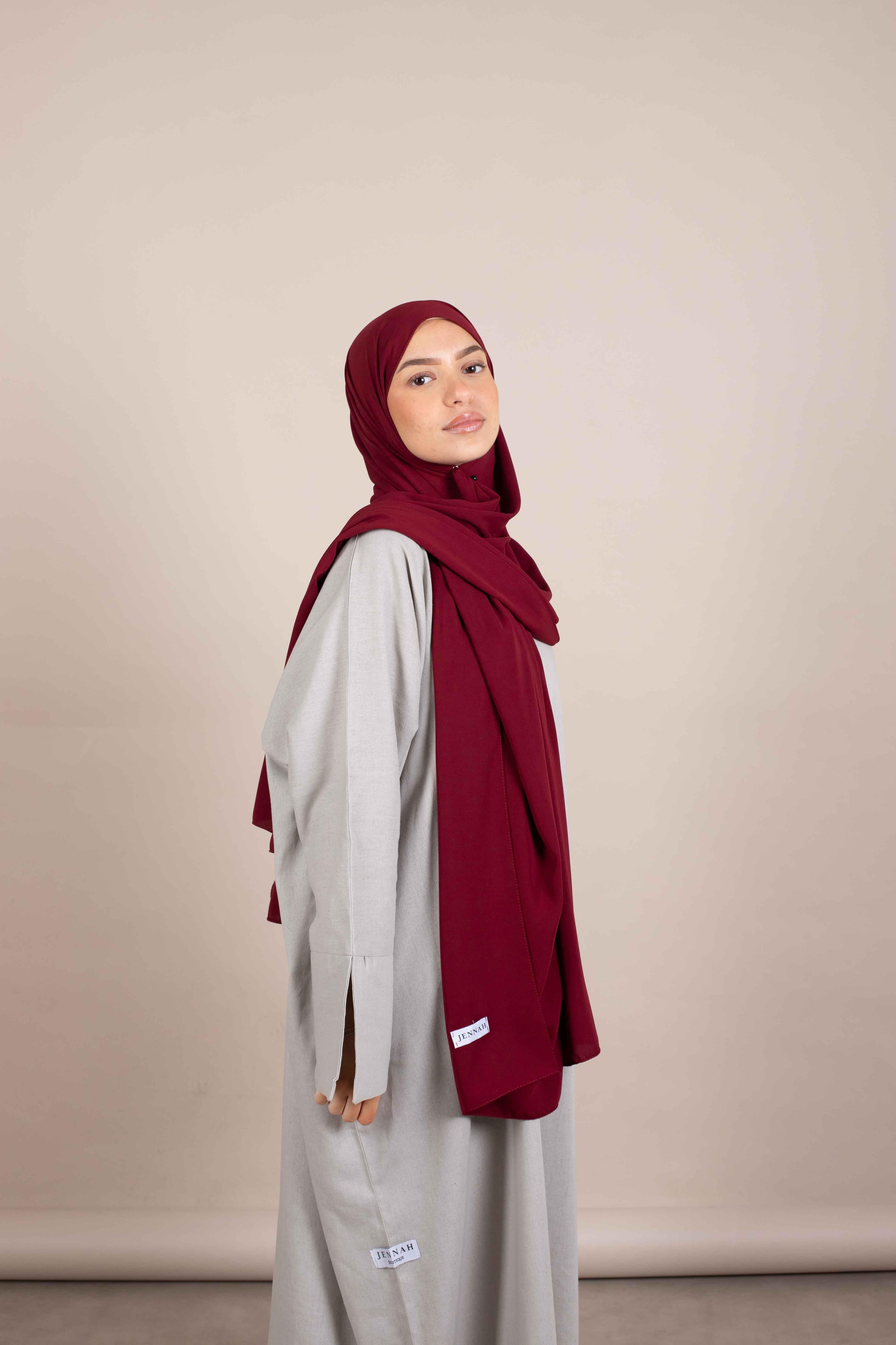 Hijab Soie de Medine - nuance Pinky