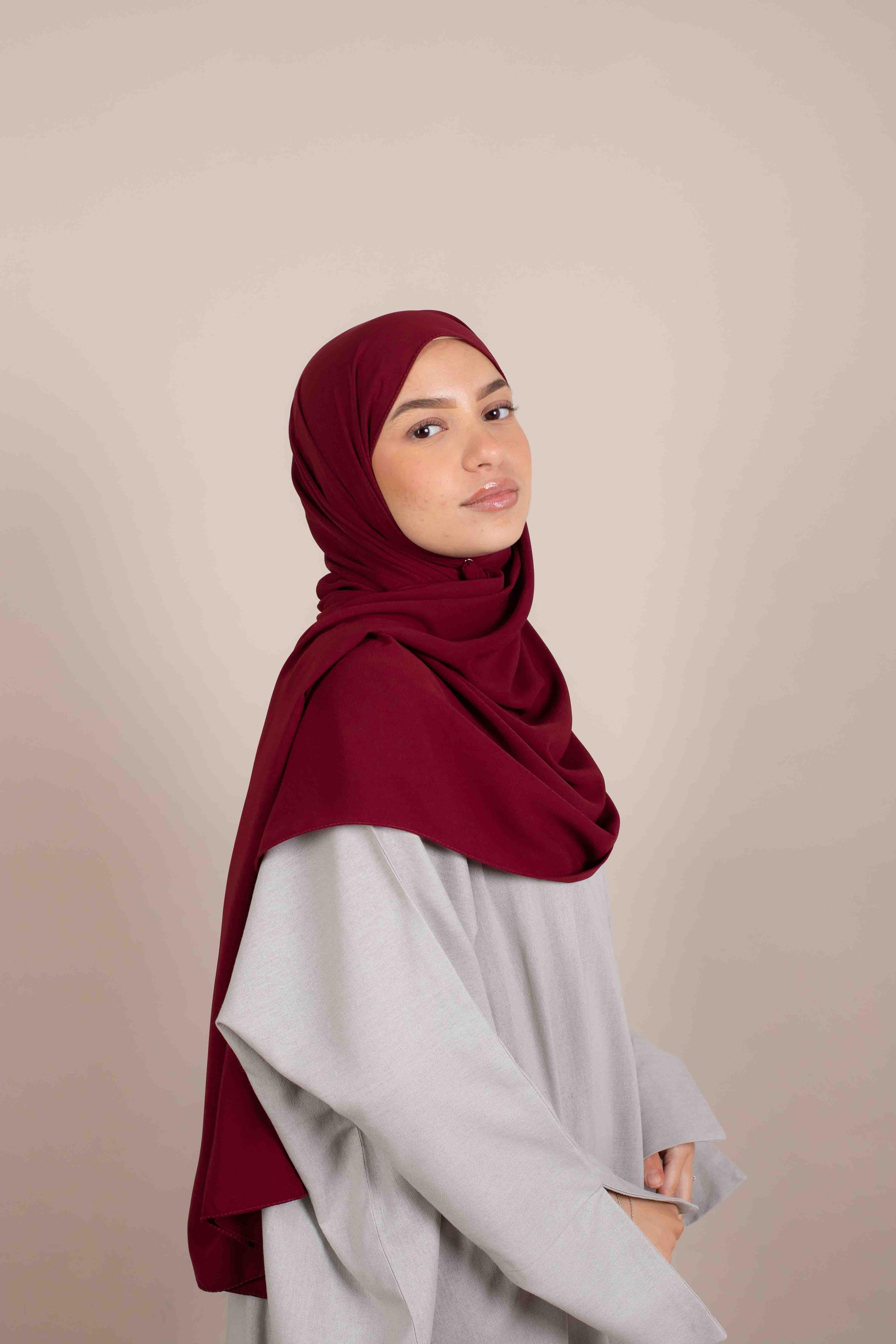 Hijab Soie de Medine - nuance Pinky