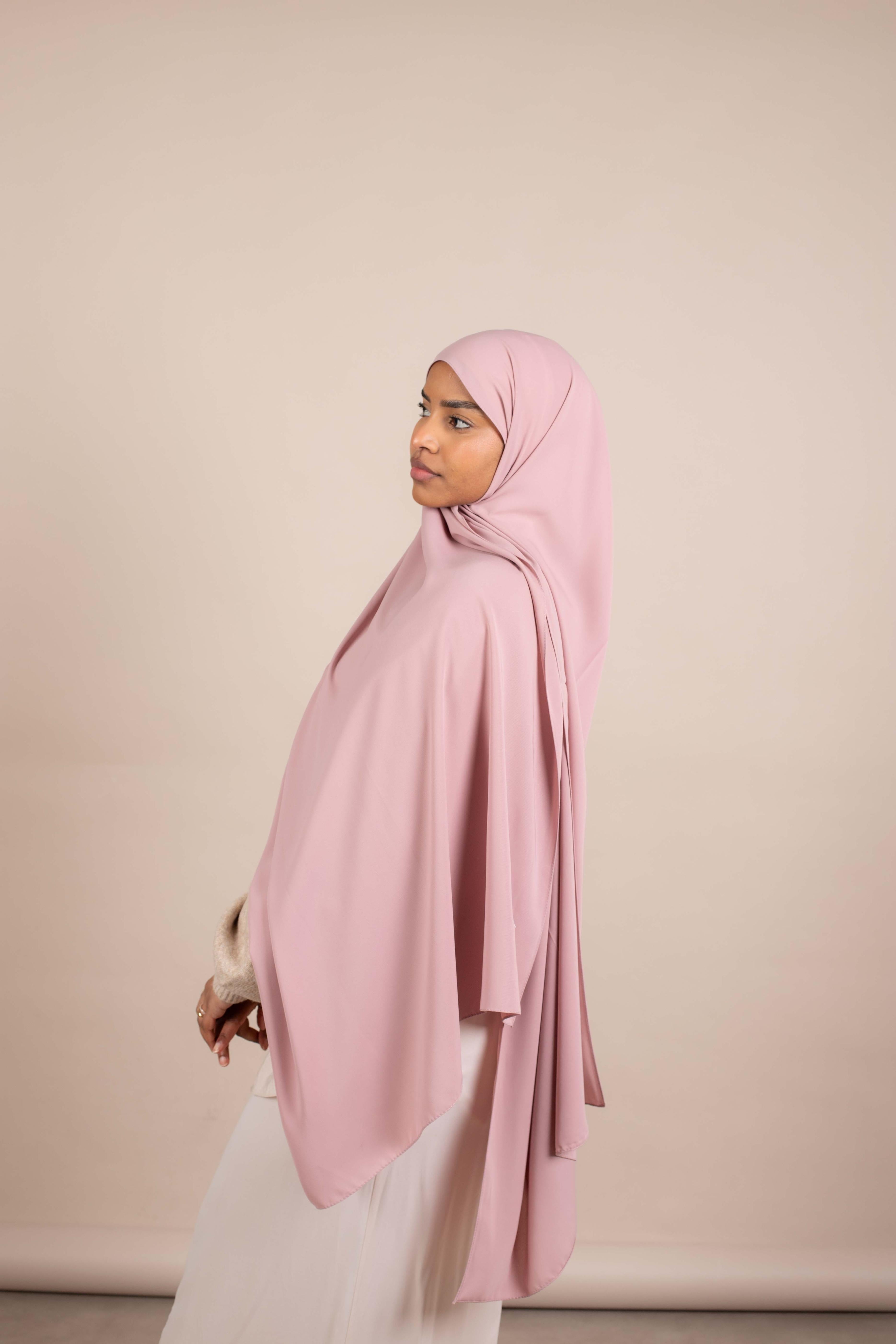 Hijab Soie de Medine - nuance Pinky