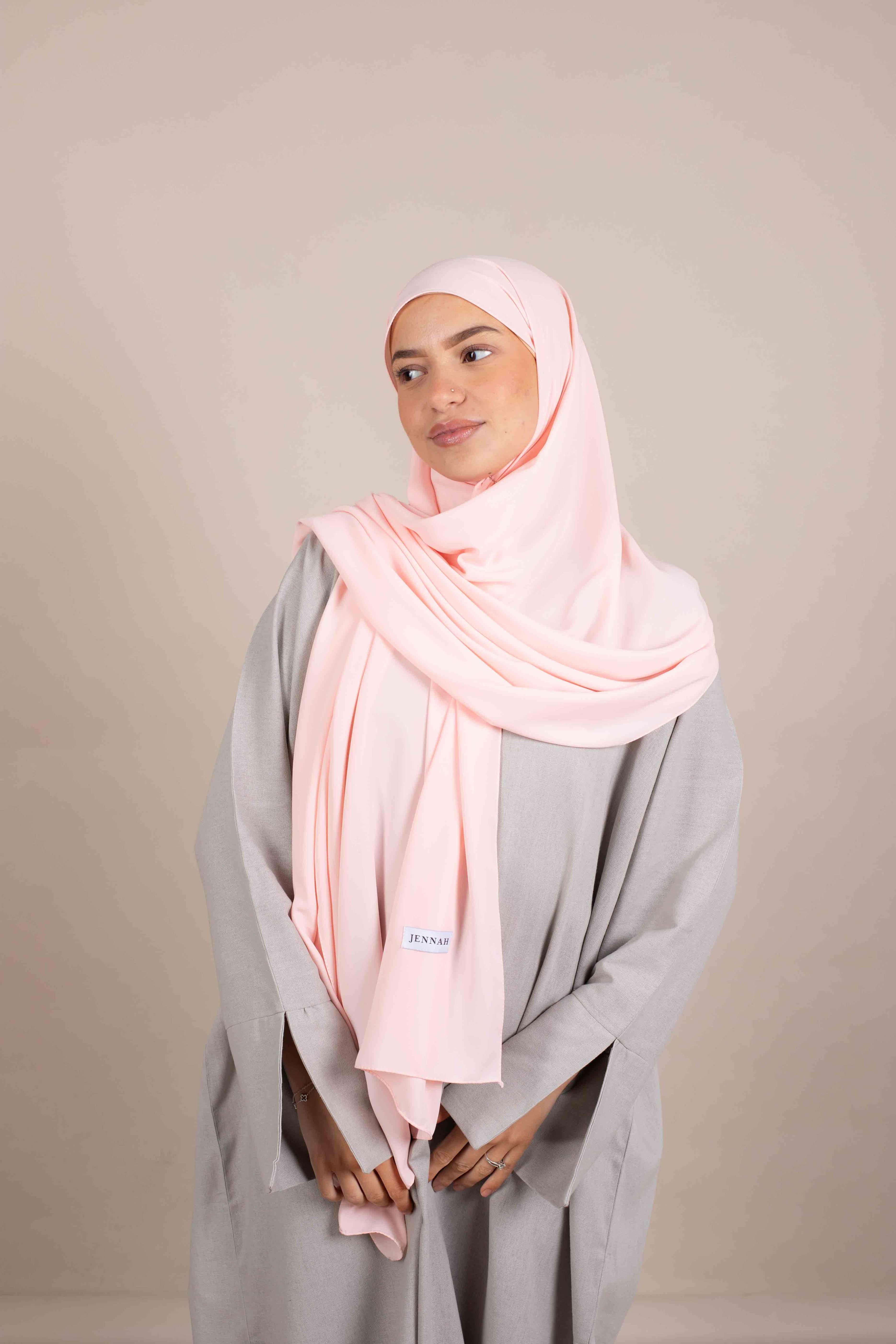 Hijab Soie de Medine - nuance Pinky