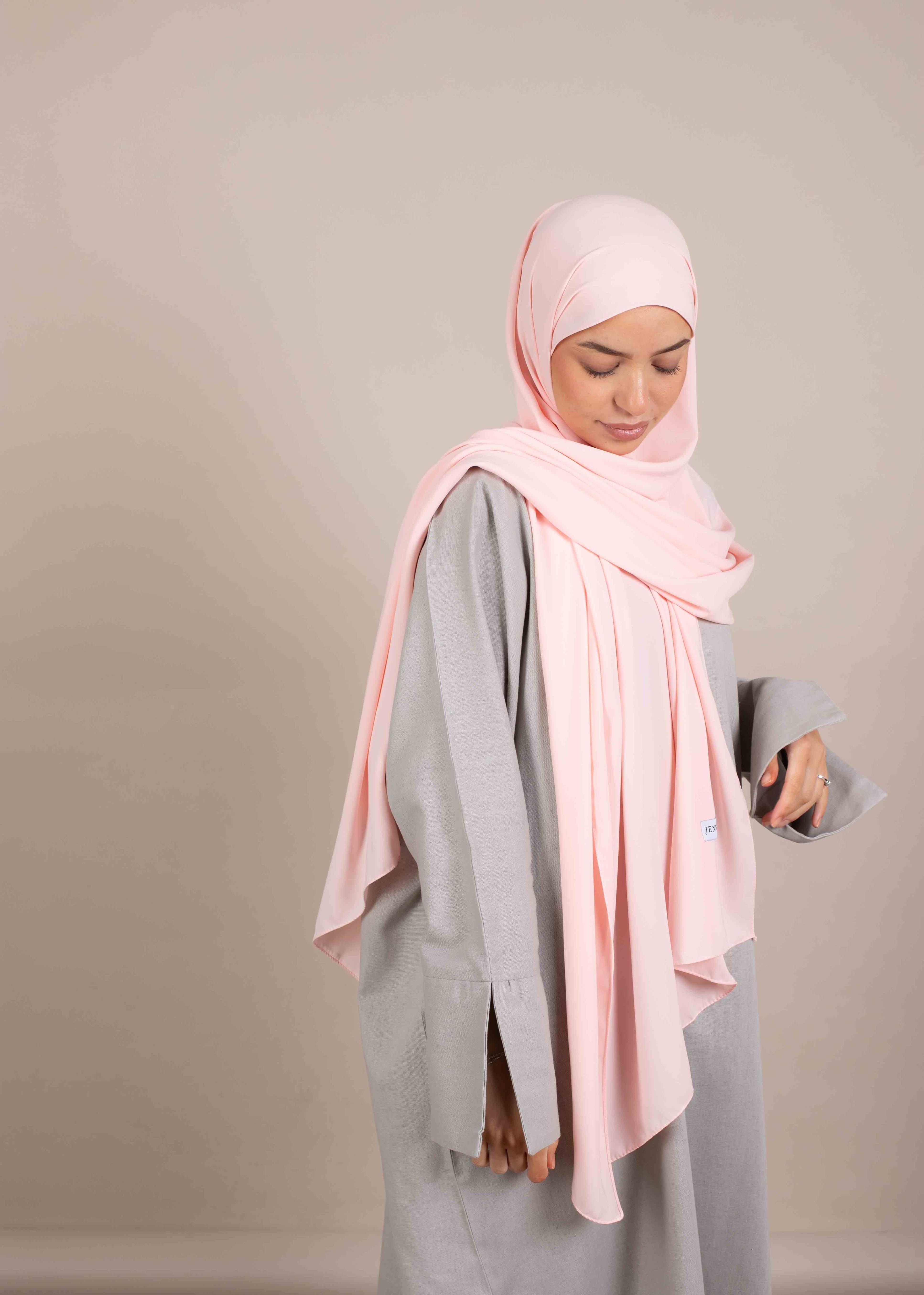 Hijab Soie de Medine - nuance Pinky