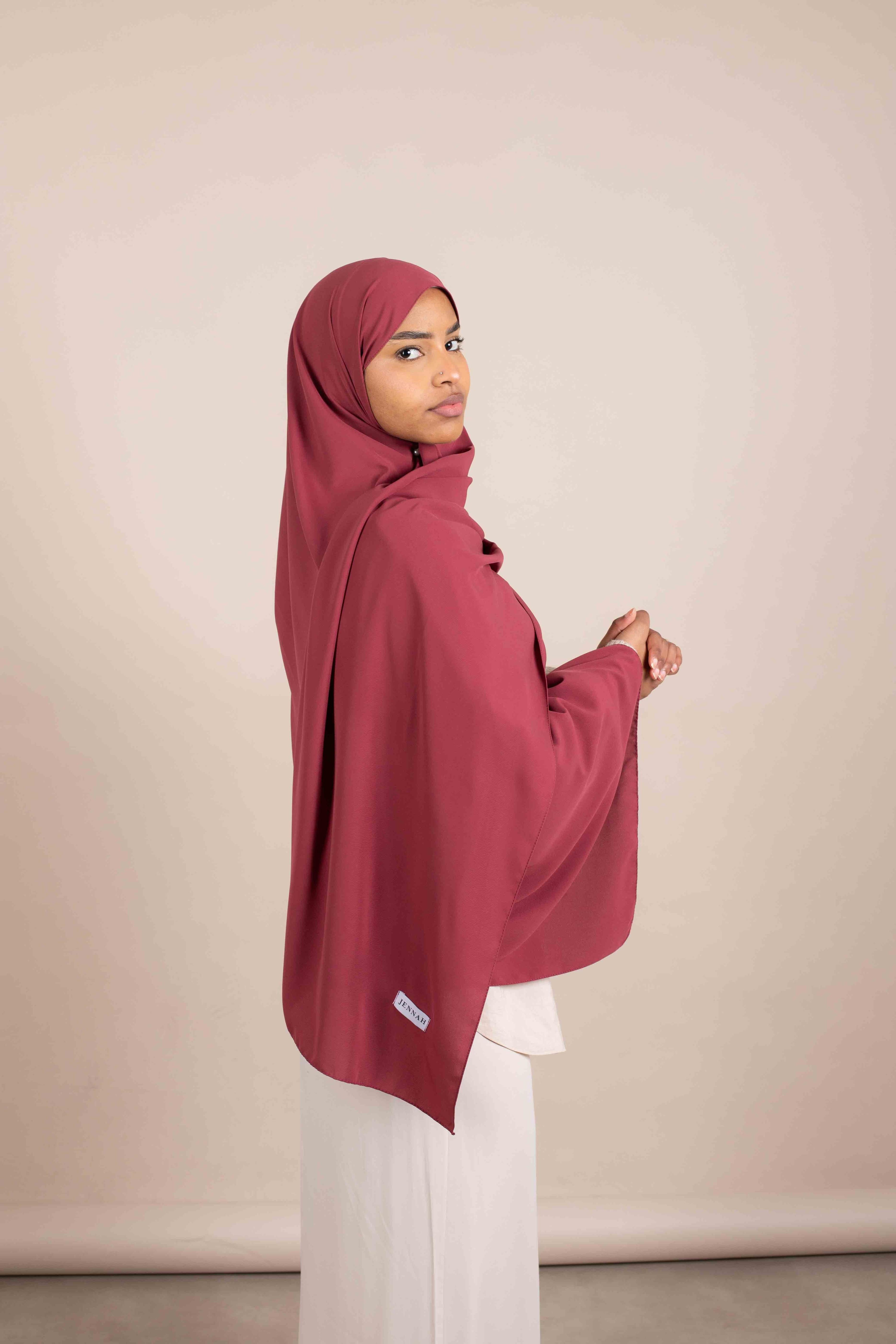 Hijab Soie de Medine - nuance Pinky