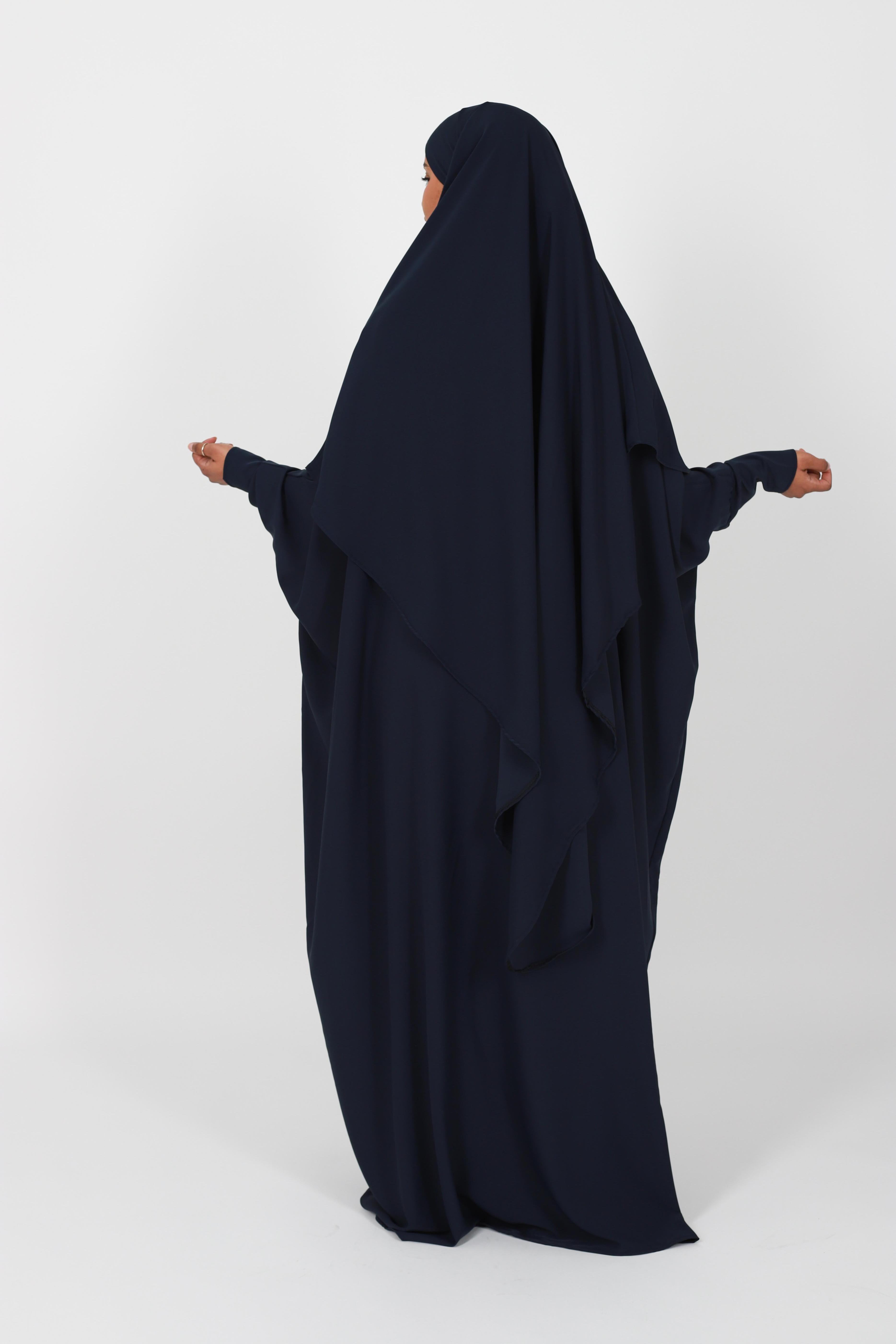 Ensemble abaya farasha soie de médine