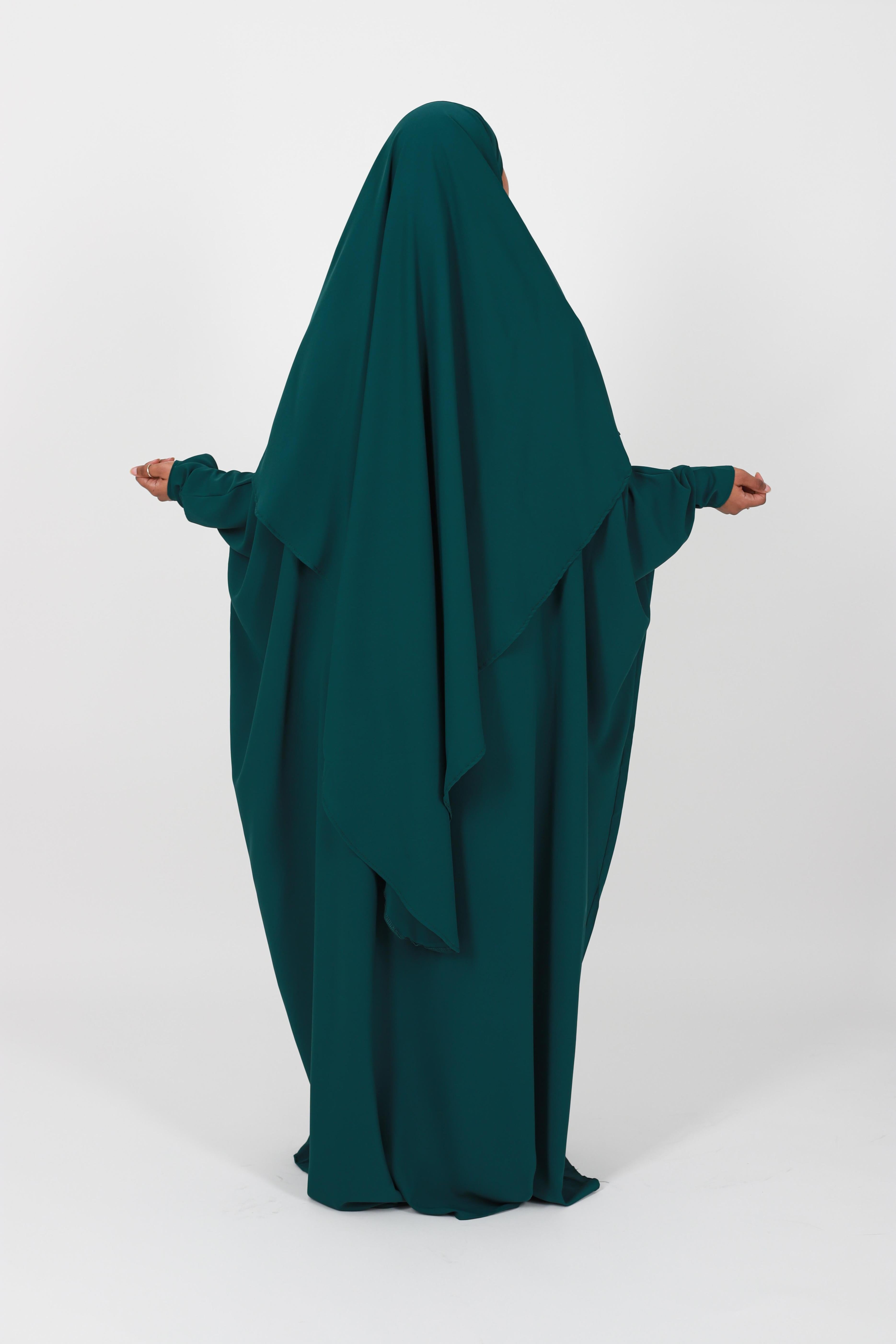 Ensemble abaya farasha soie de médine