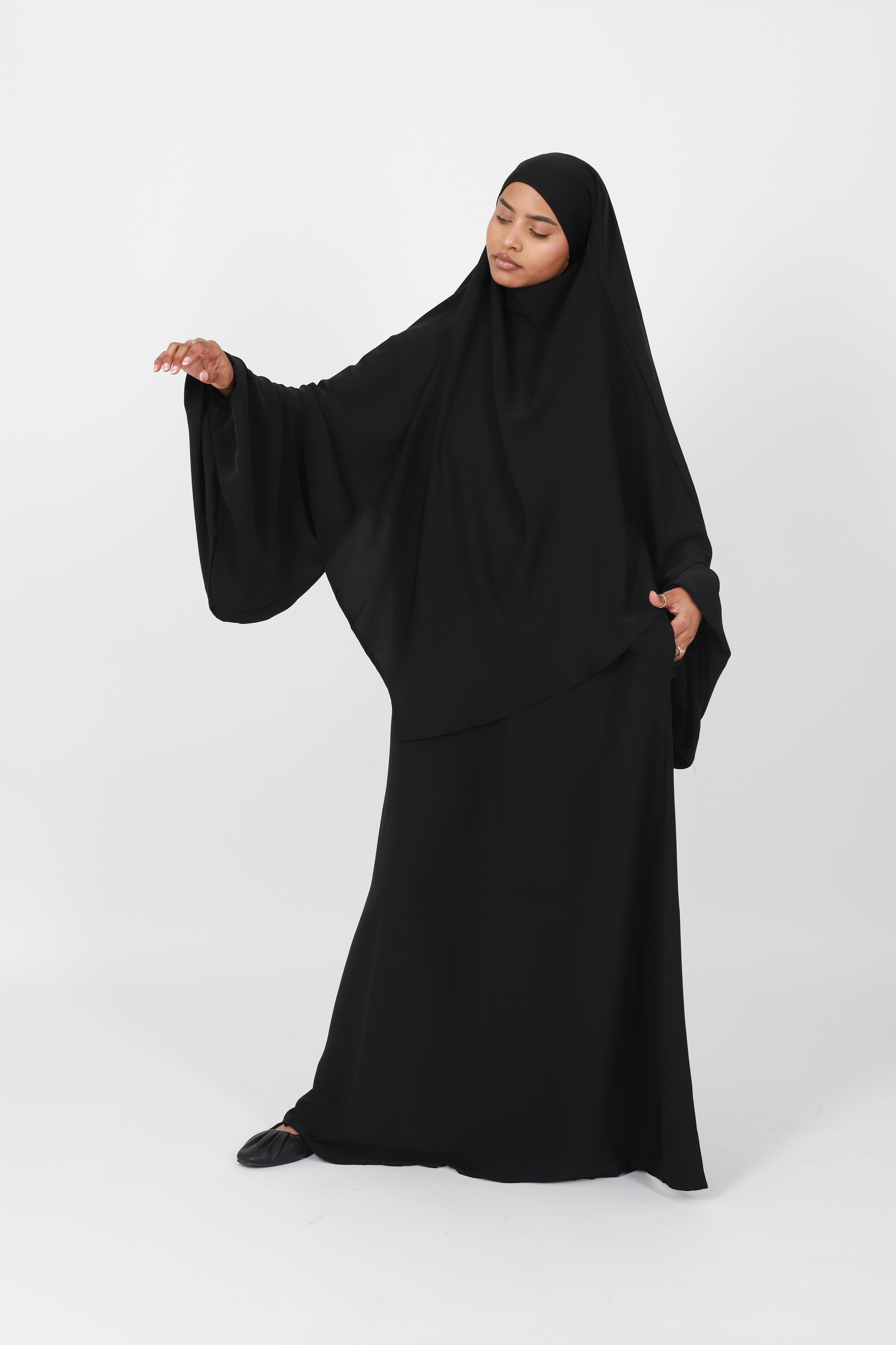 Abaya and khimar jamila set