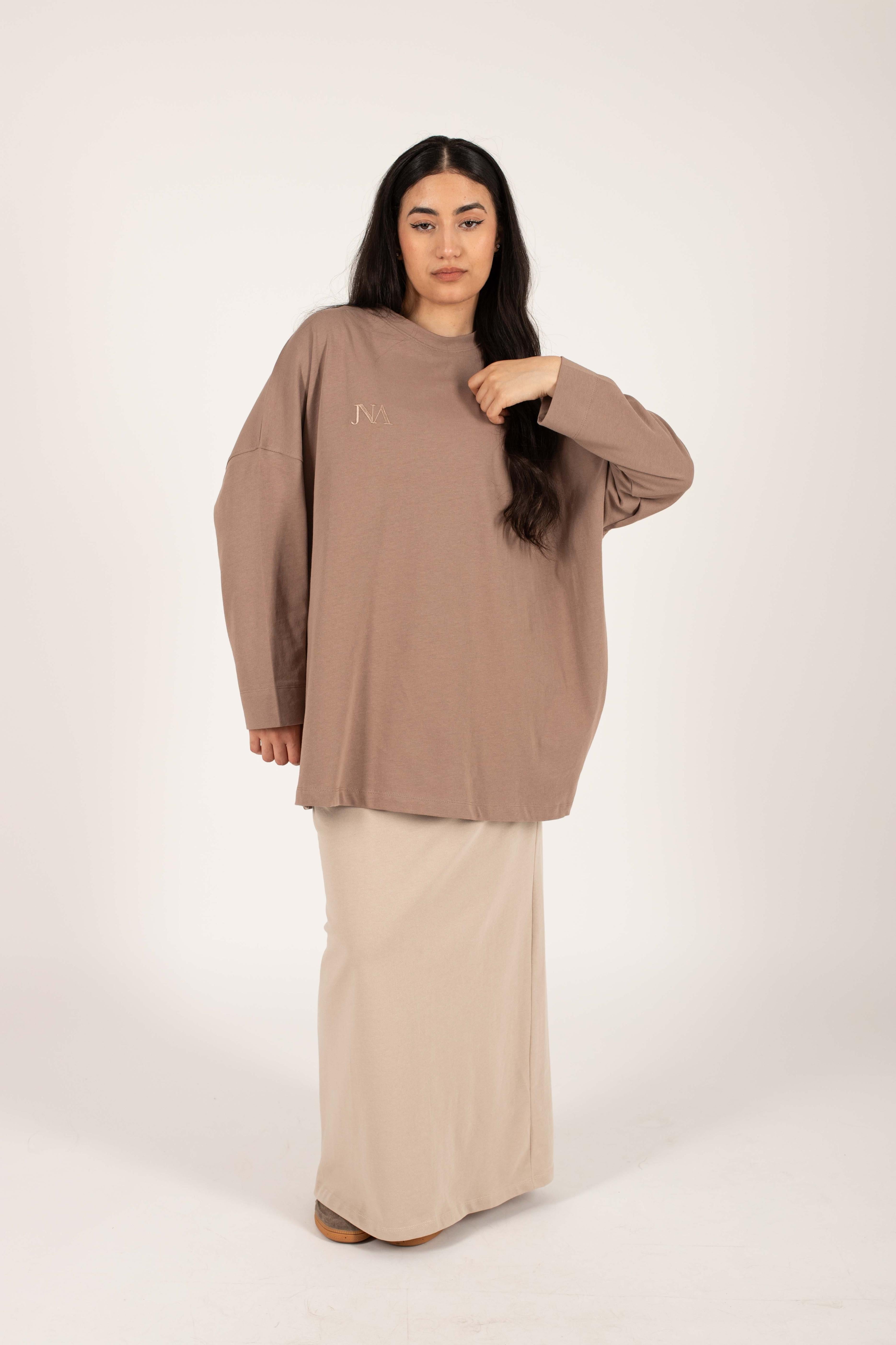 Jupe essentiel beige JNA