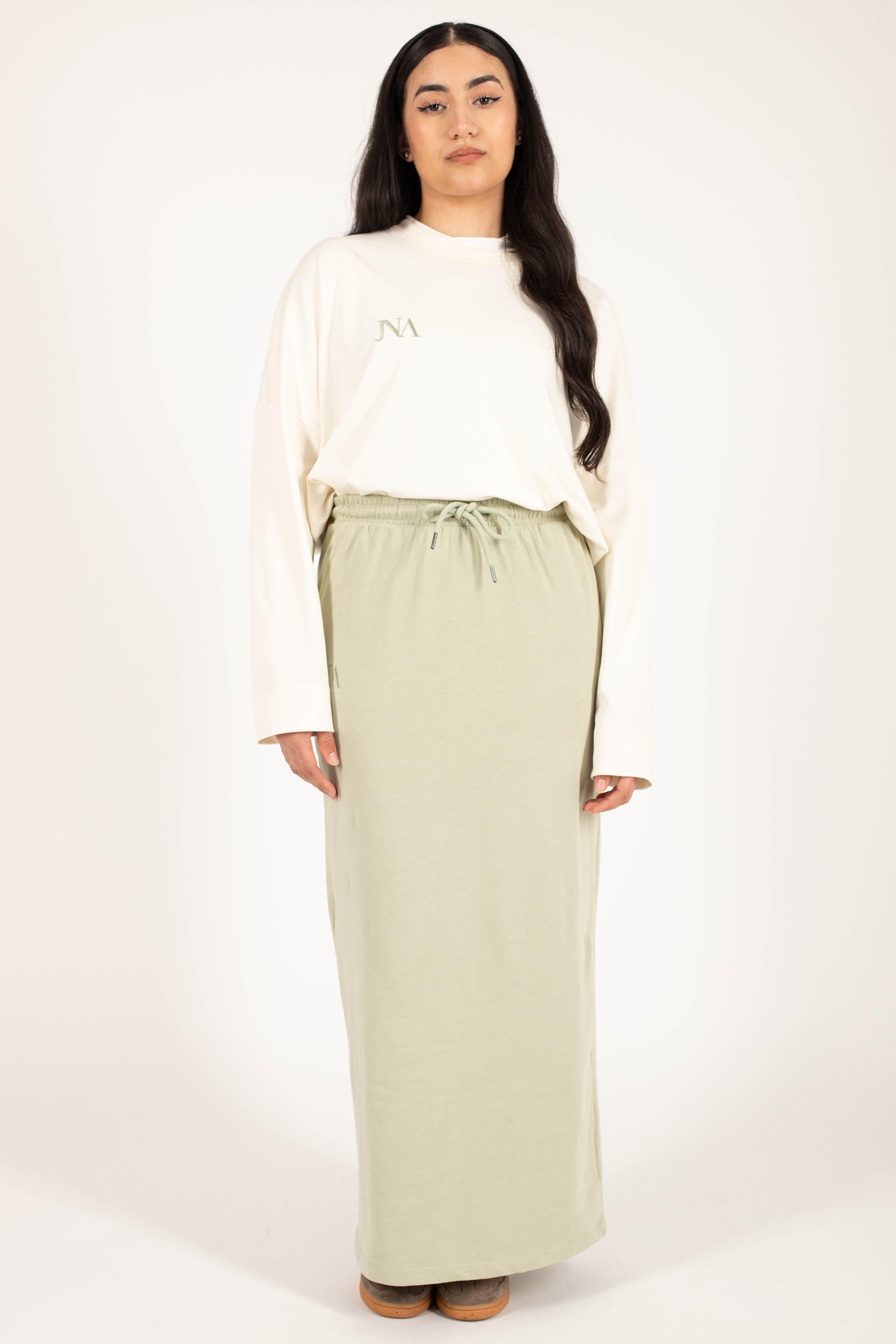 Jupe essentiel pistache jNA