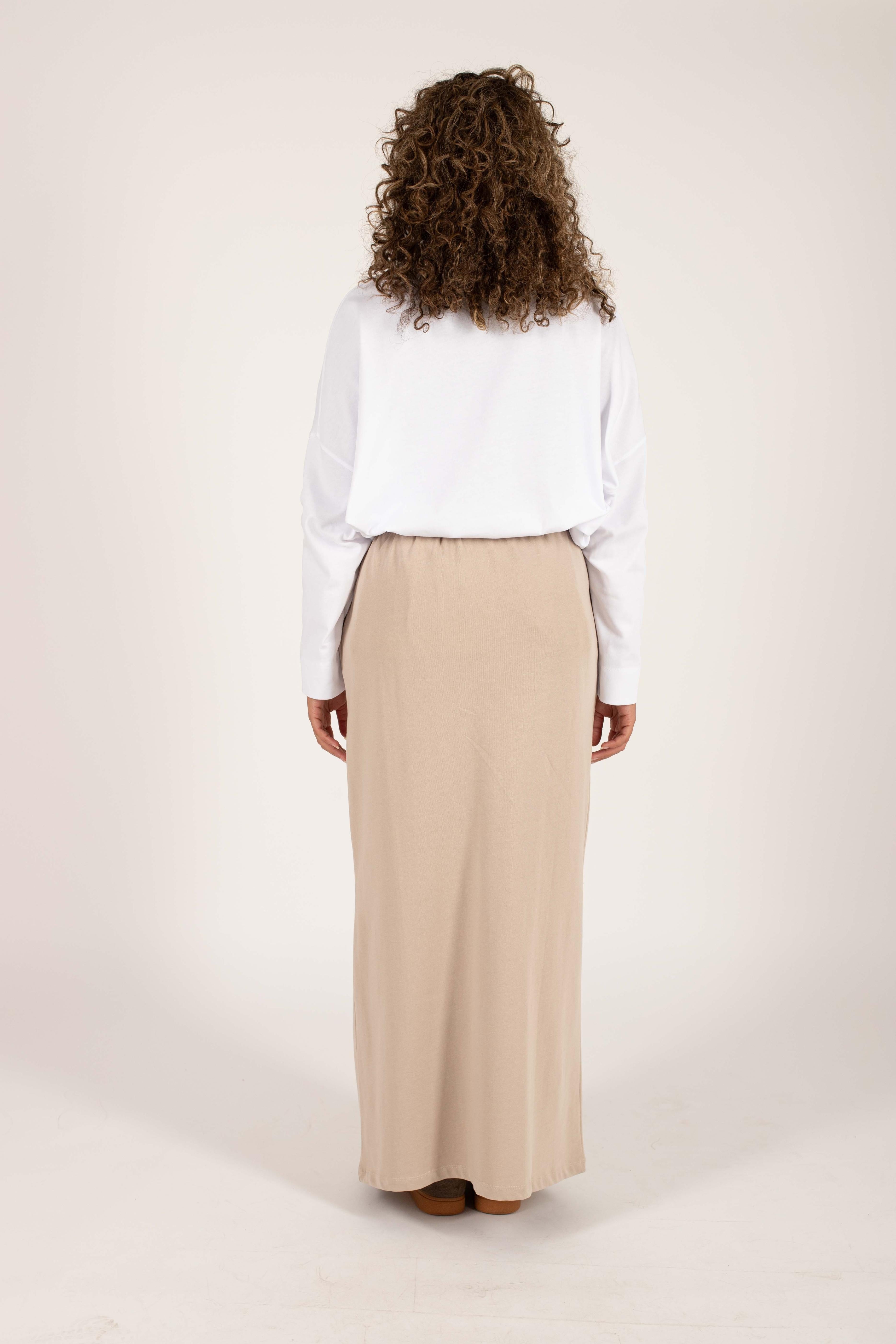 Jupe essentiel beige JNA