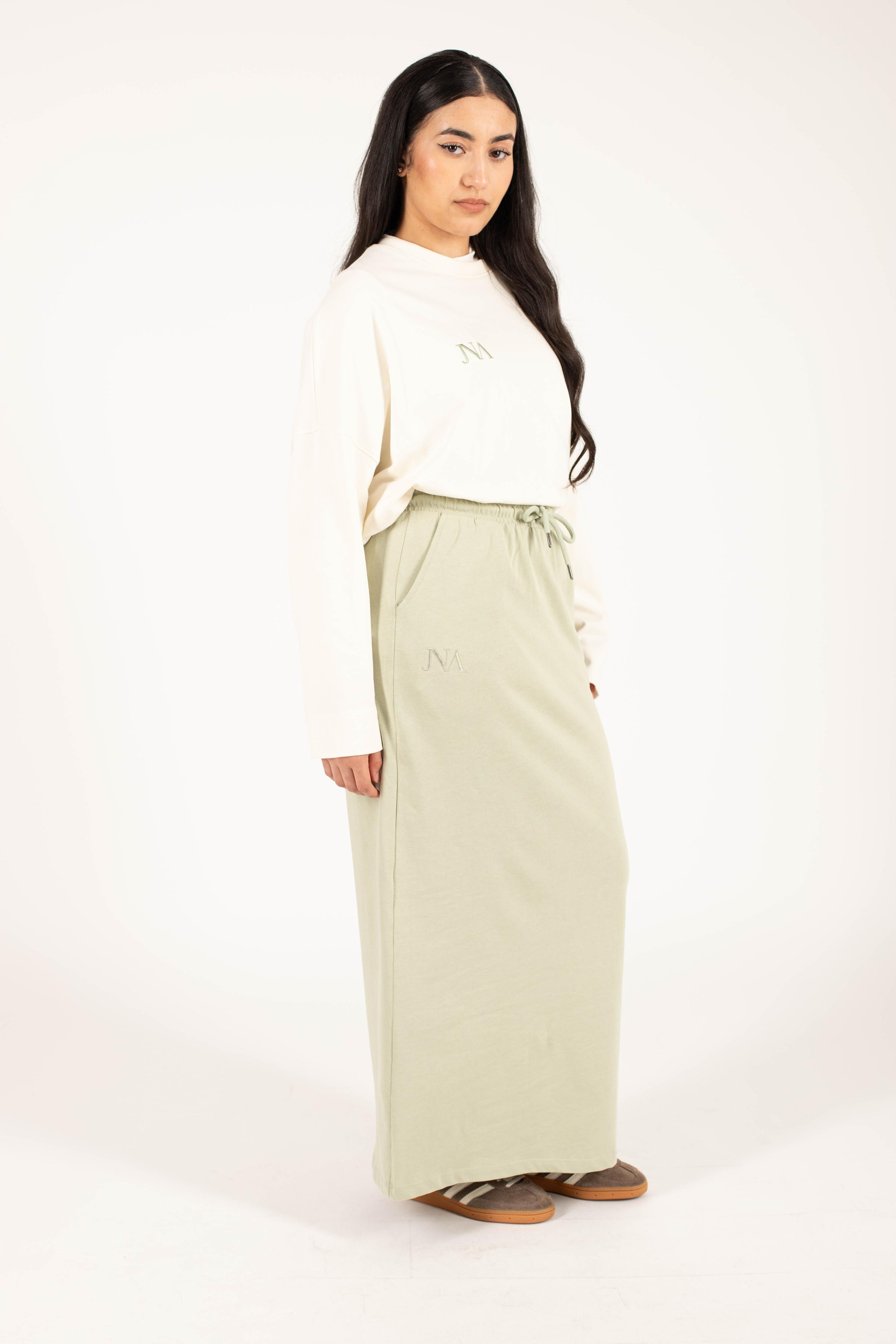 Jupe essentiel pistache jNA