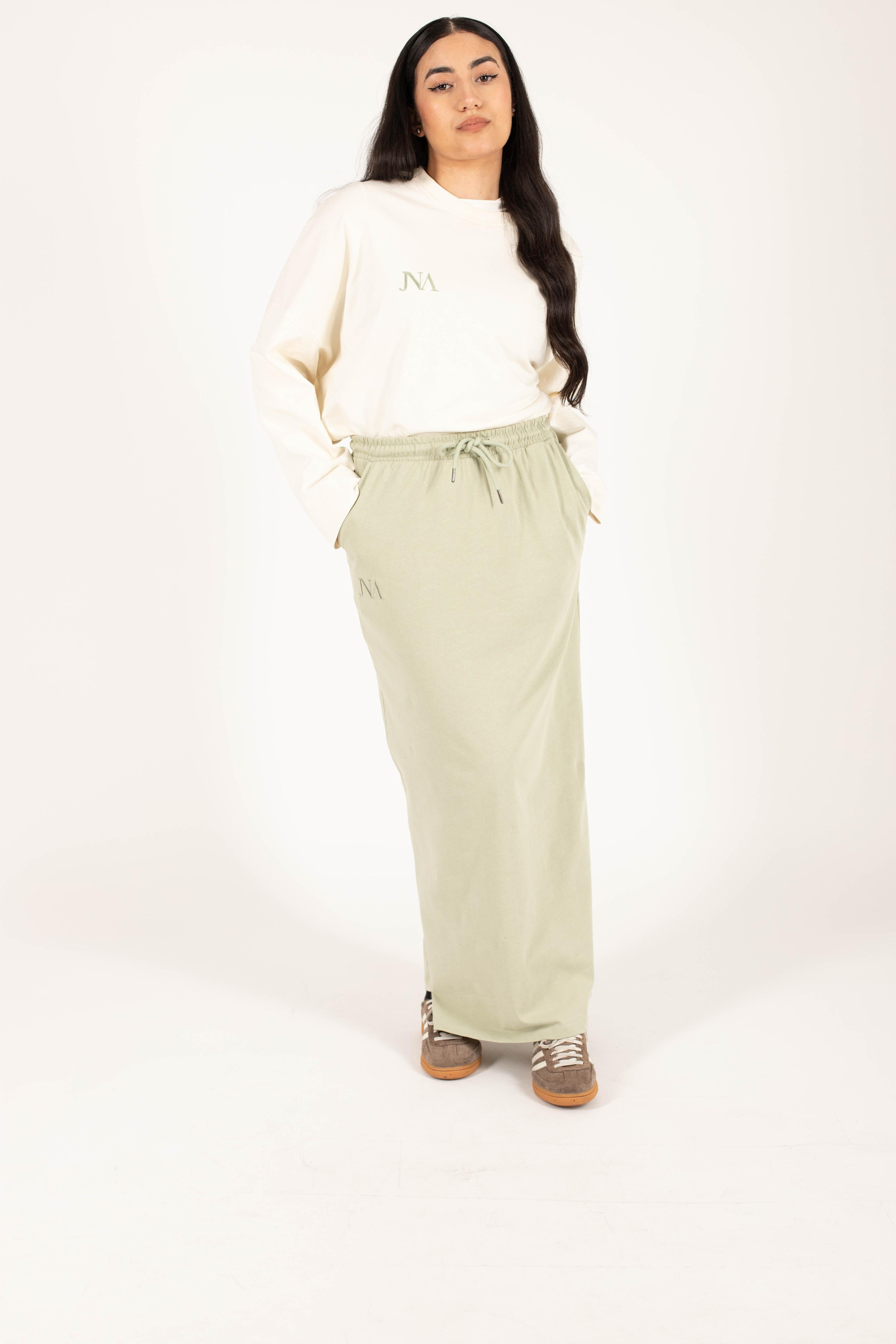 Jupe essentiel pistache jNA