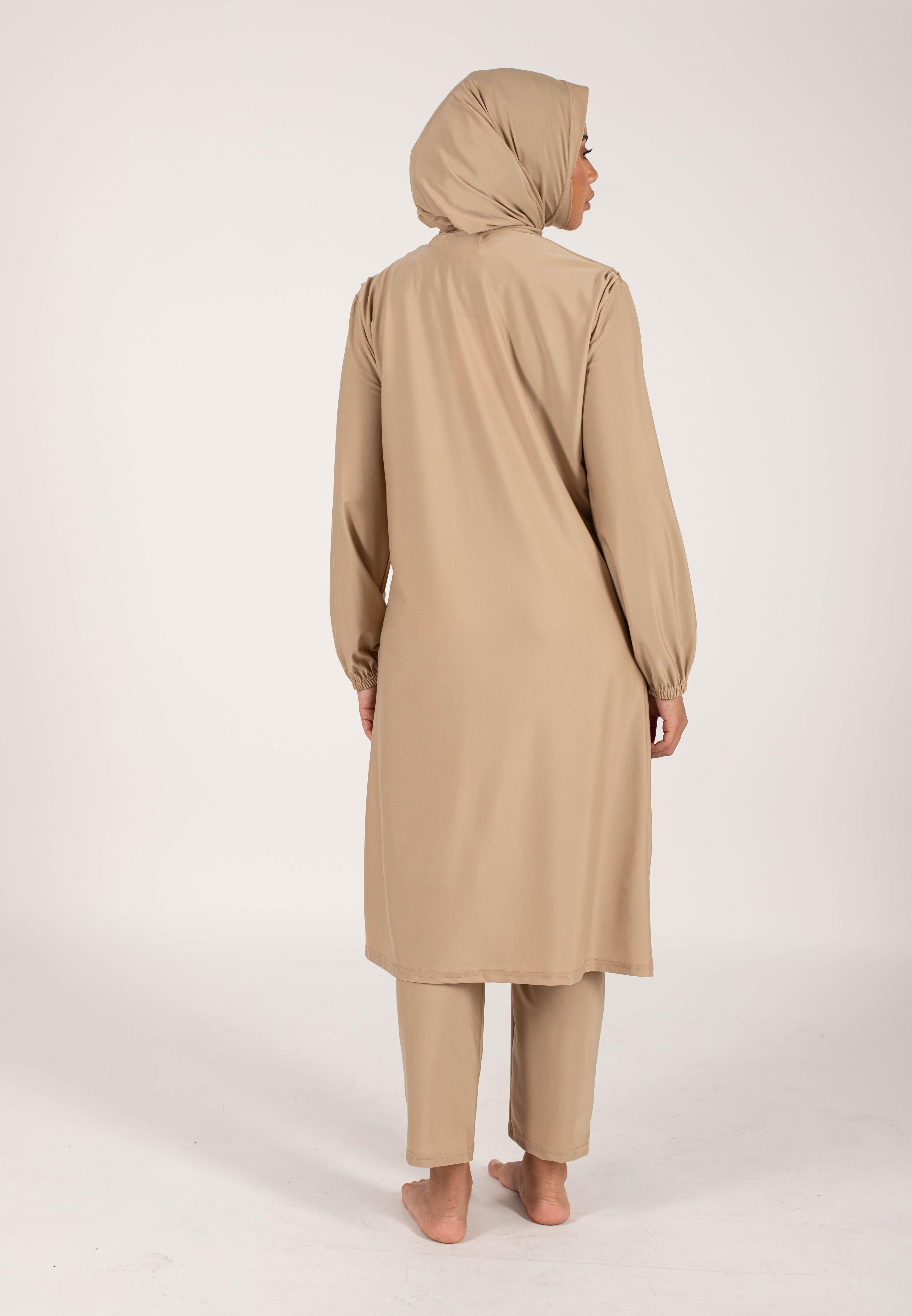 Beige marina burkini