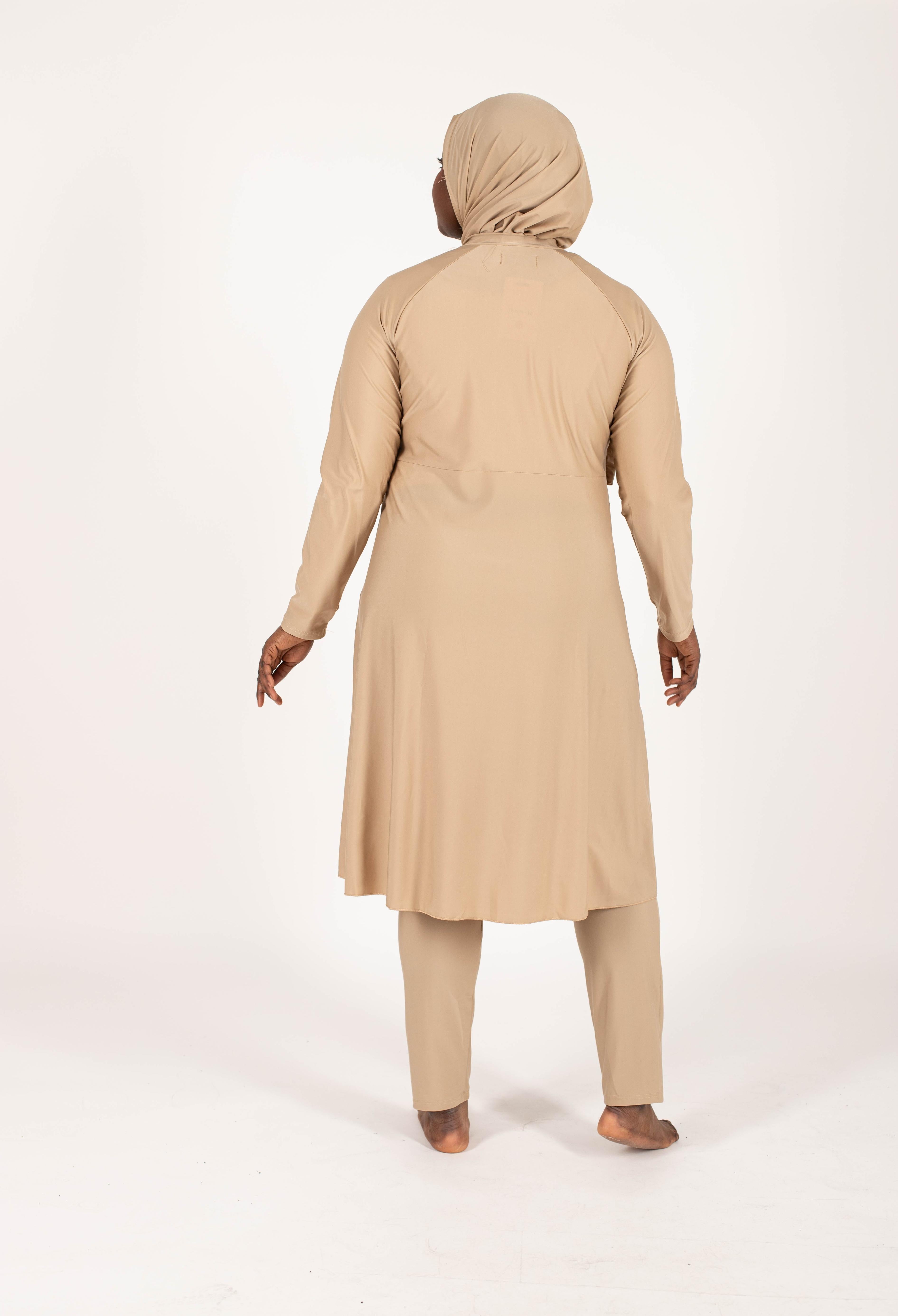 Burkini Hawaï beige
