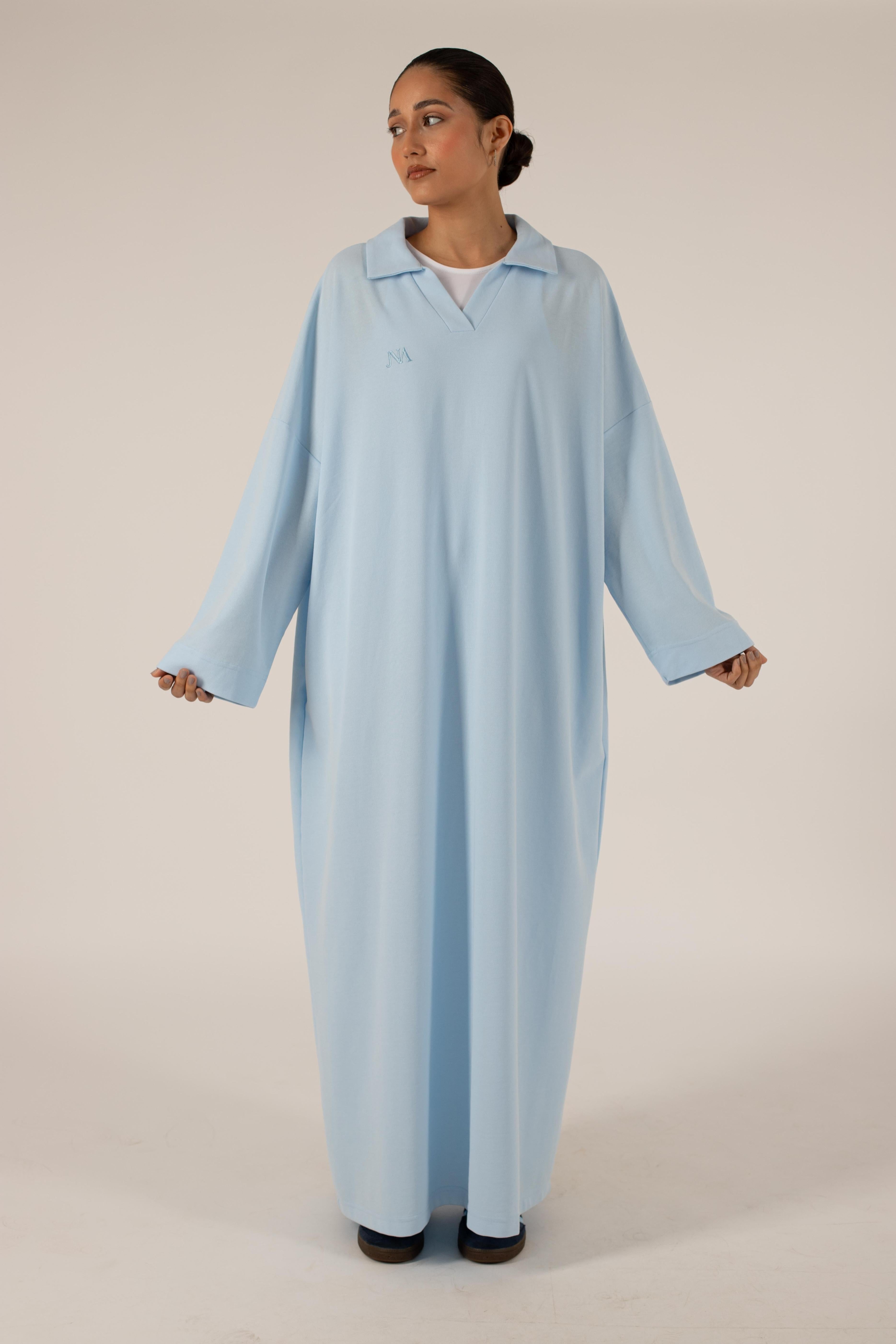 Robe polo JNA ciel