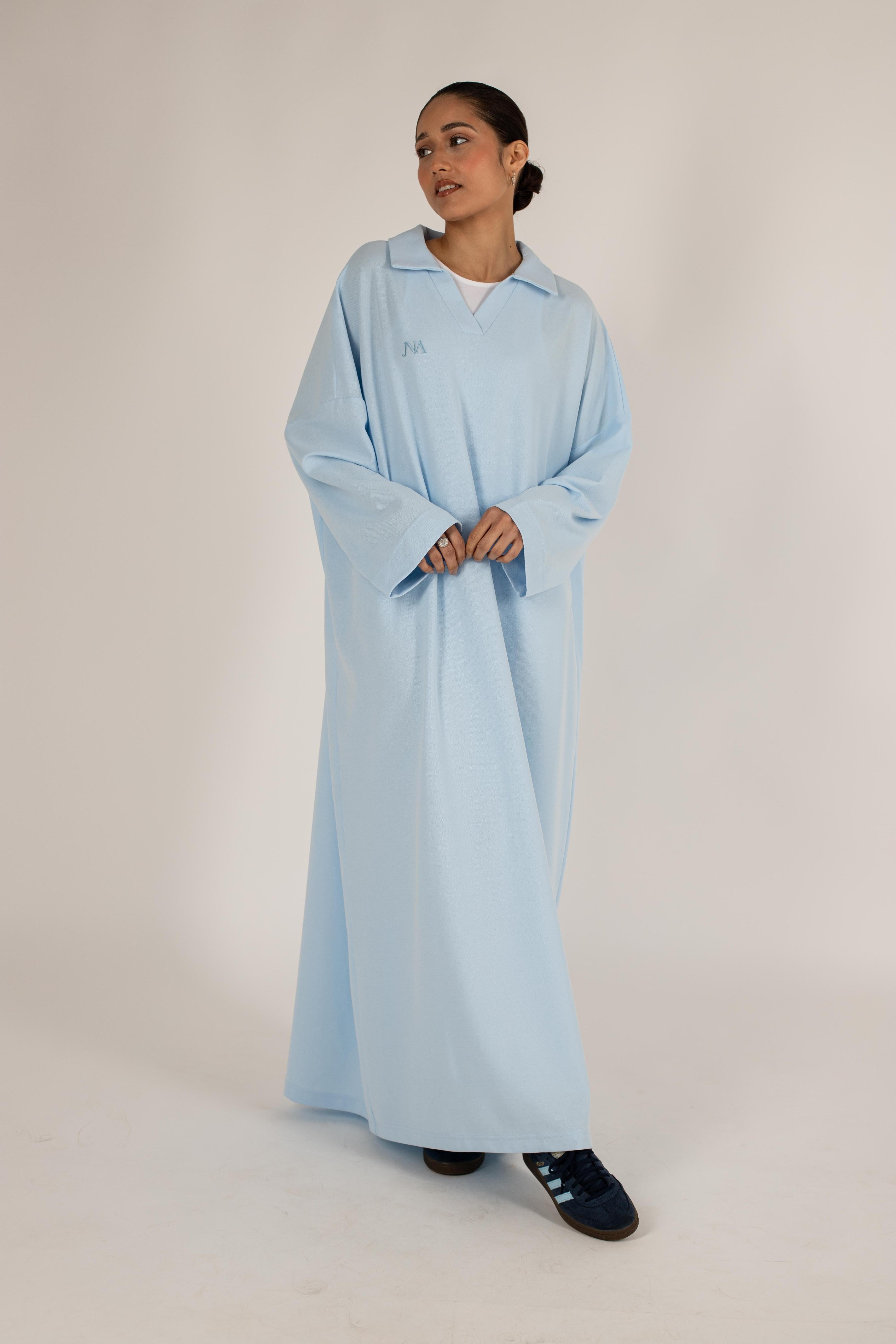 Robe polo JNA ciel
