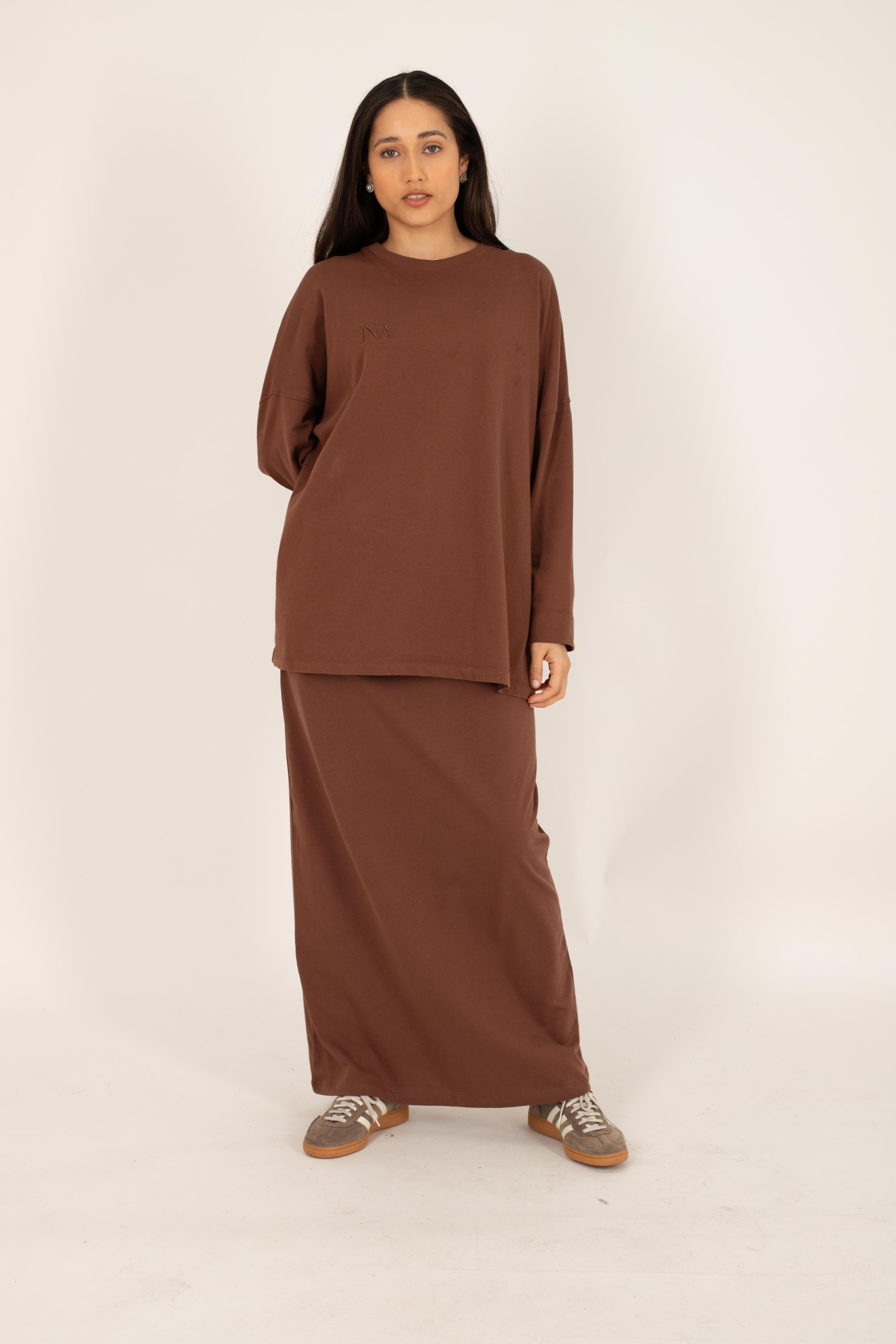 Brown essential t-shirt