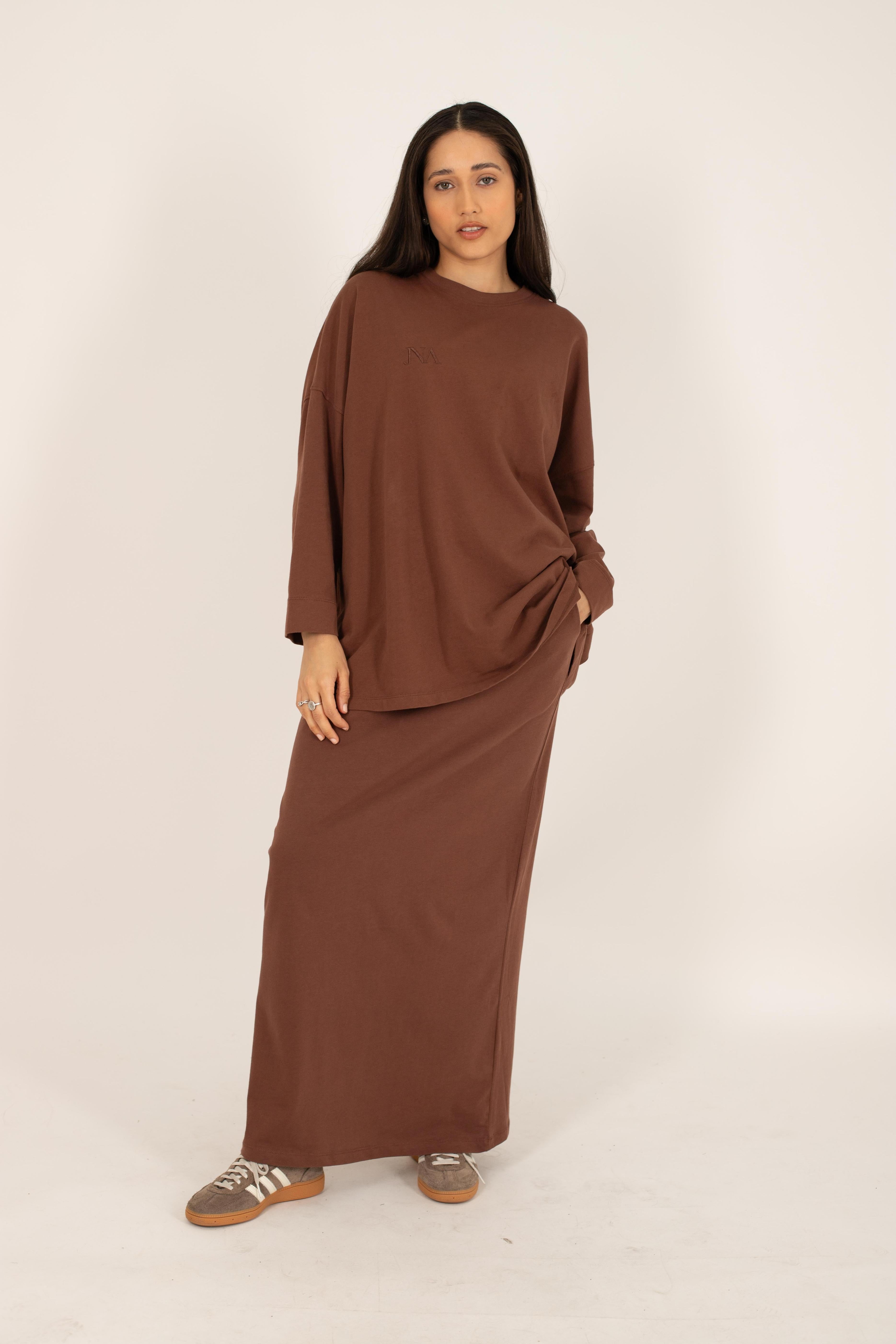 Brown essential t-shirt