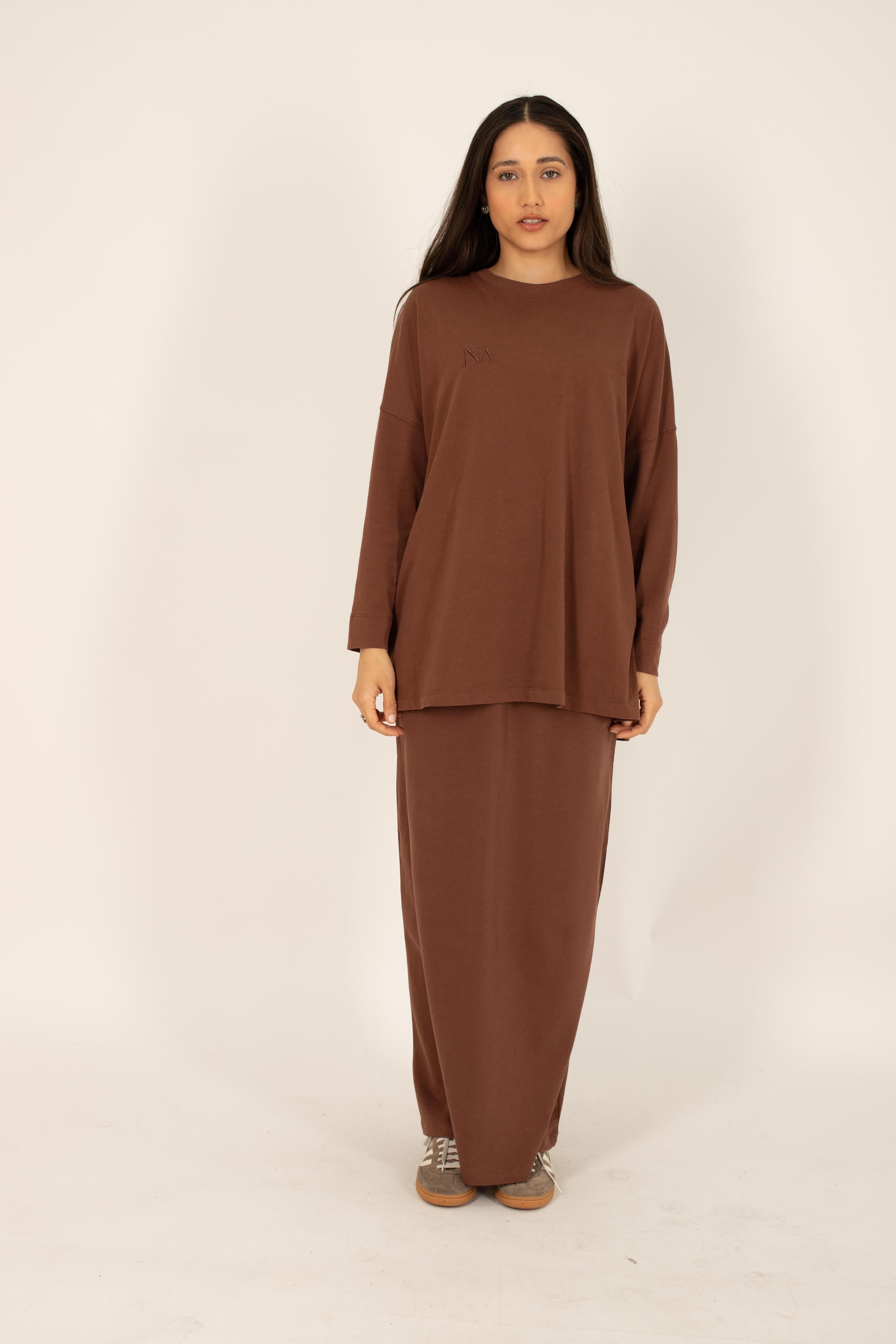 Brown essential t-shirt