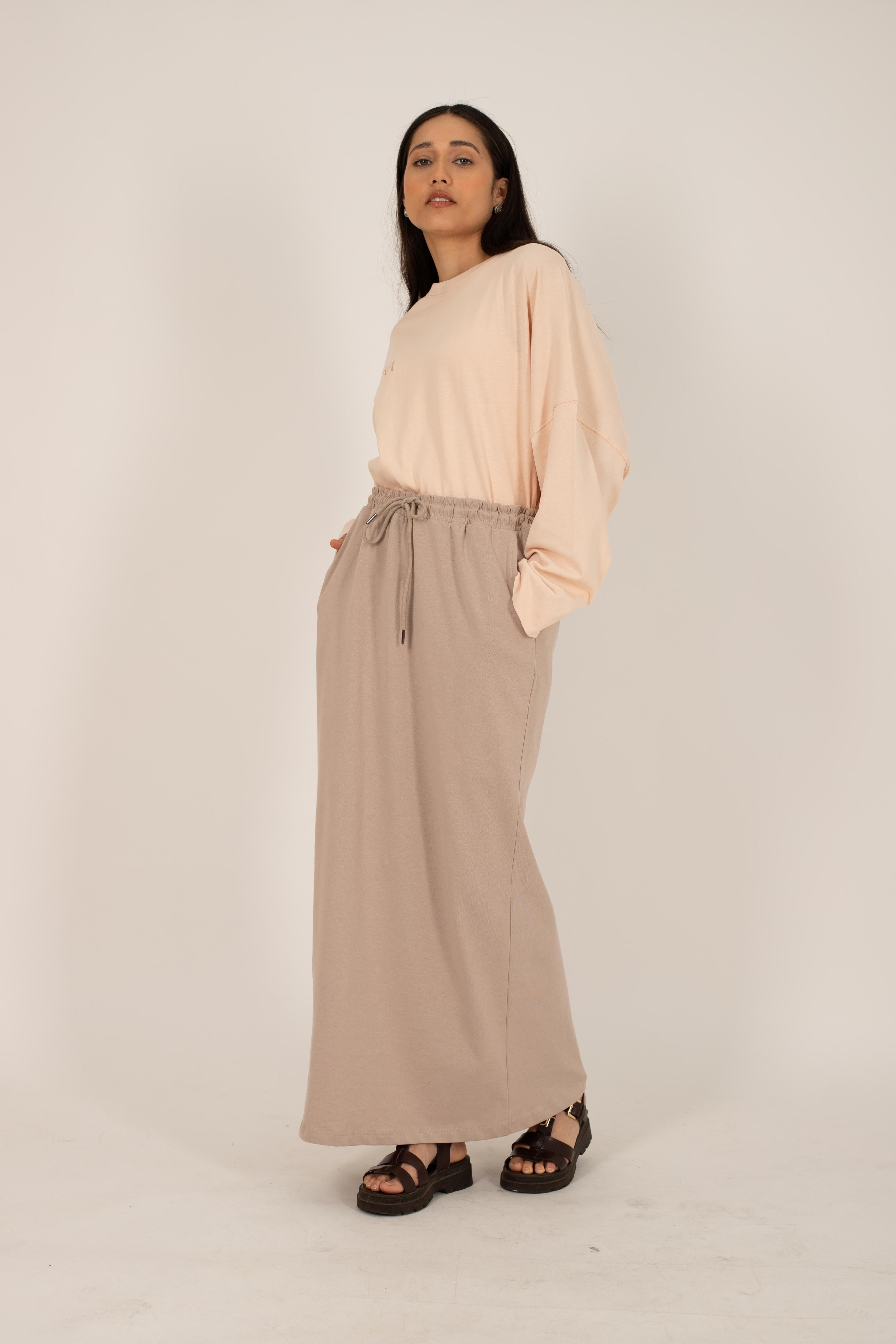 Jupe essentiel café JNA