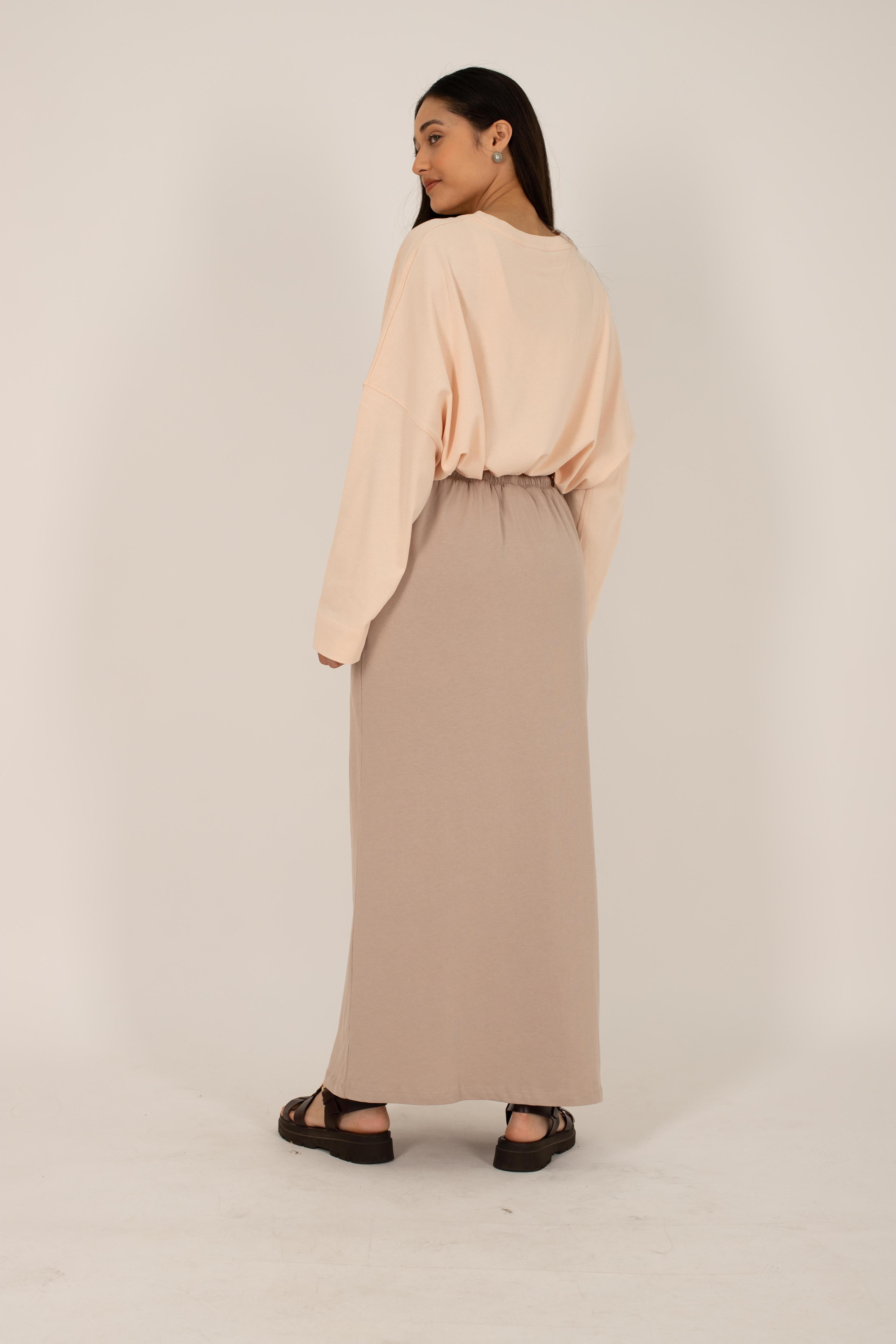 Jupe essentiel café JNA