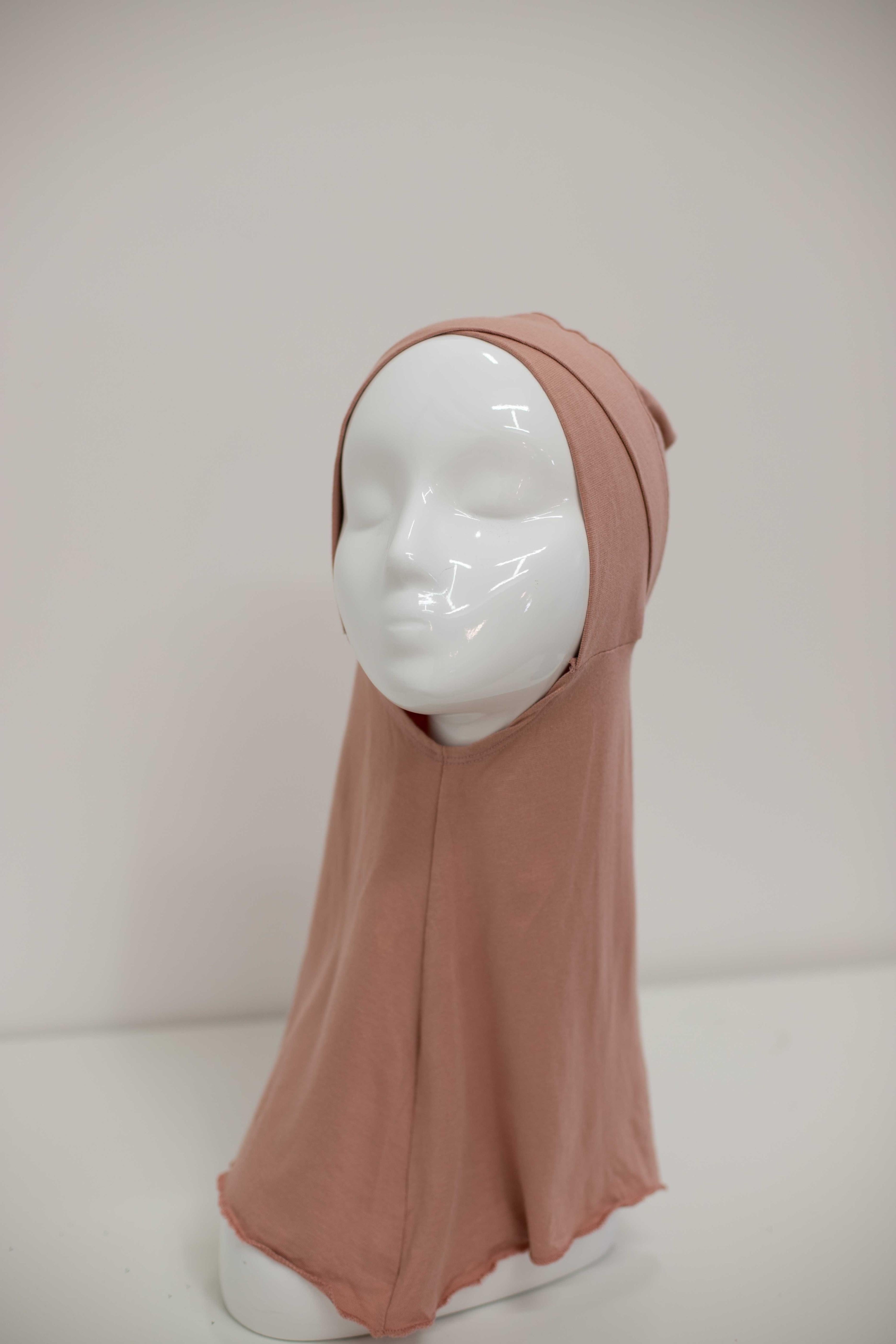 Cagoule hijab croisé