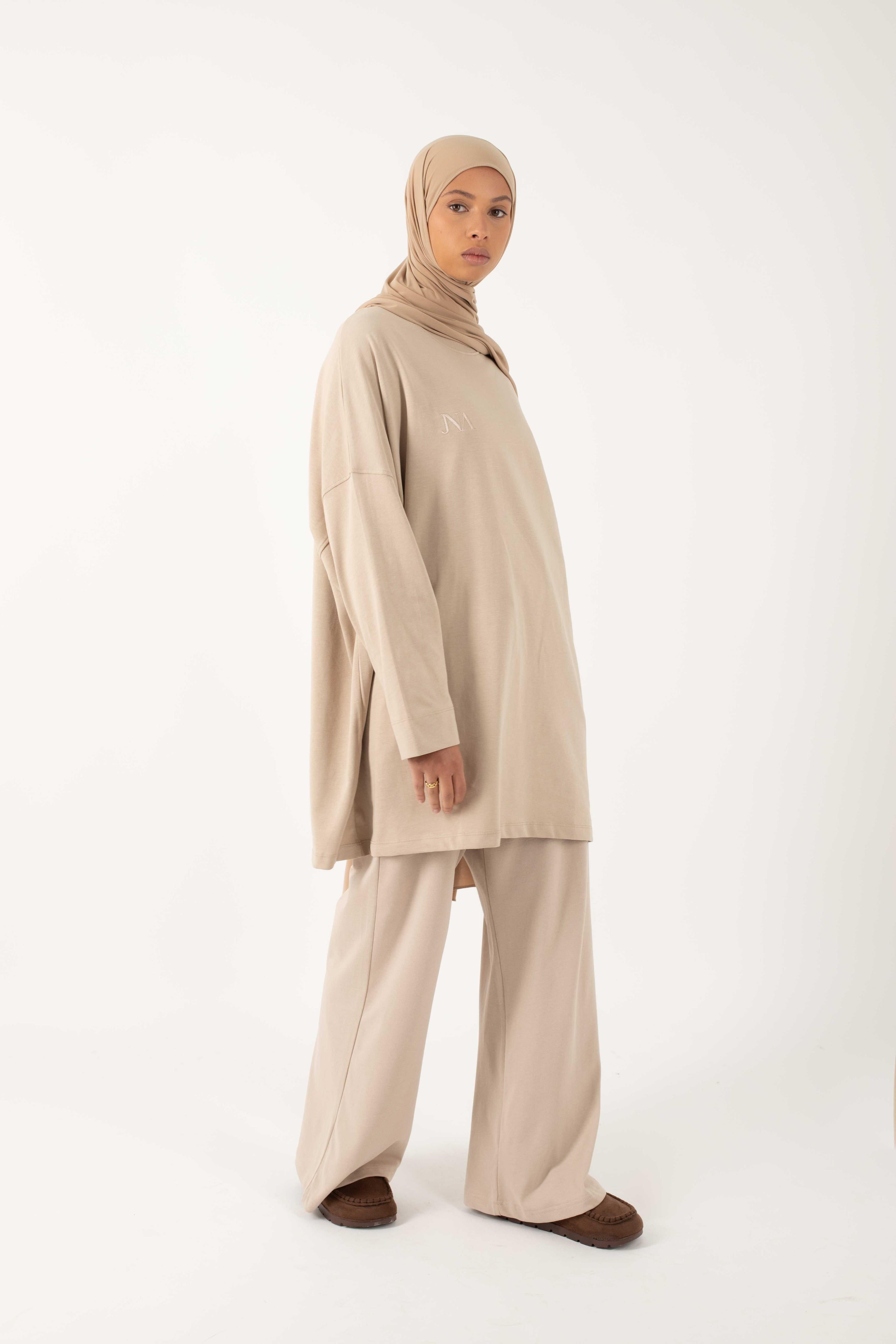 Essential t-shirt beige foncé