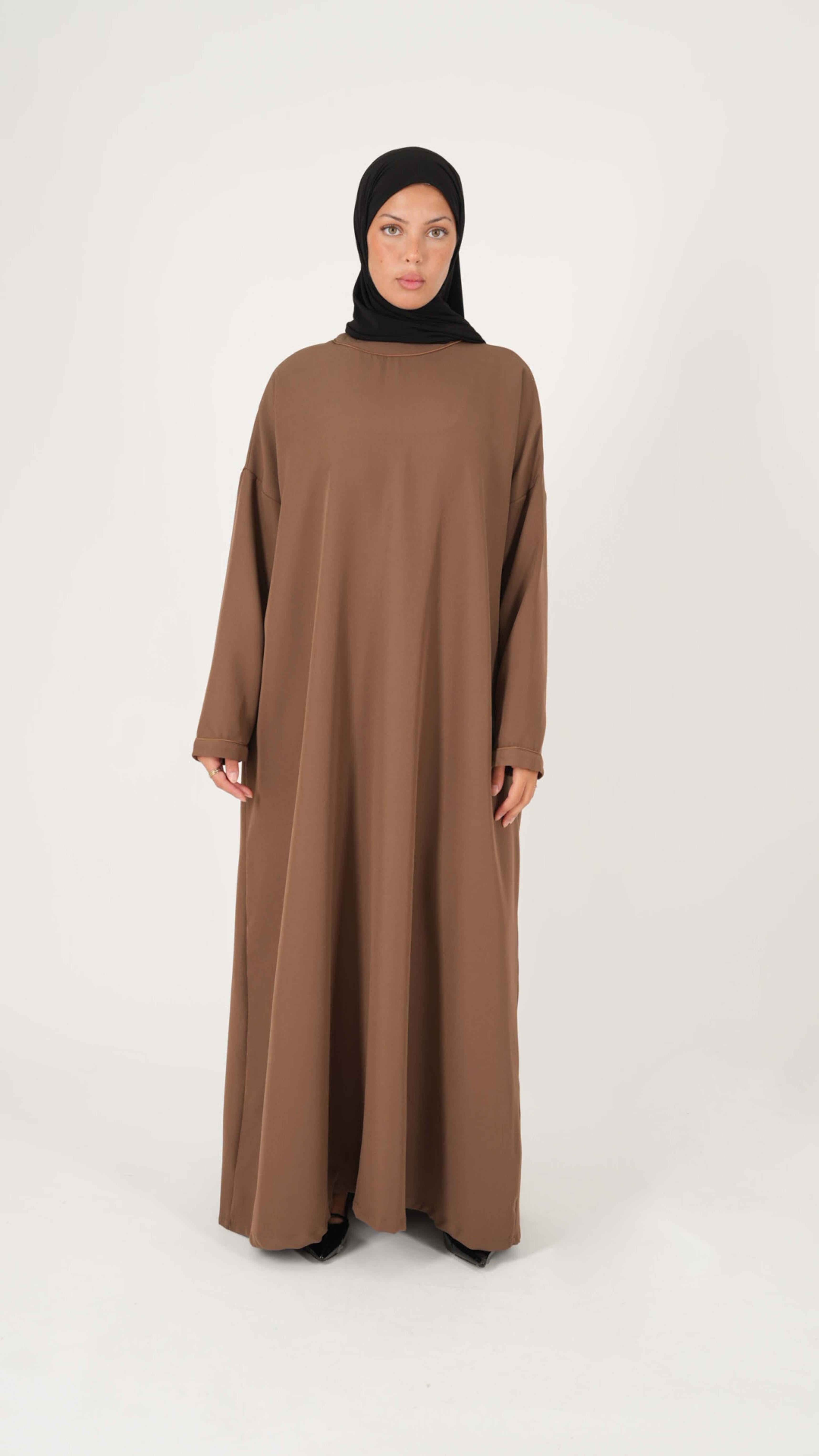 La robe Signature brownie