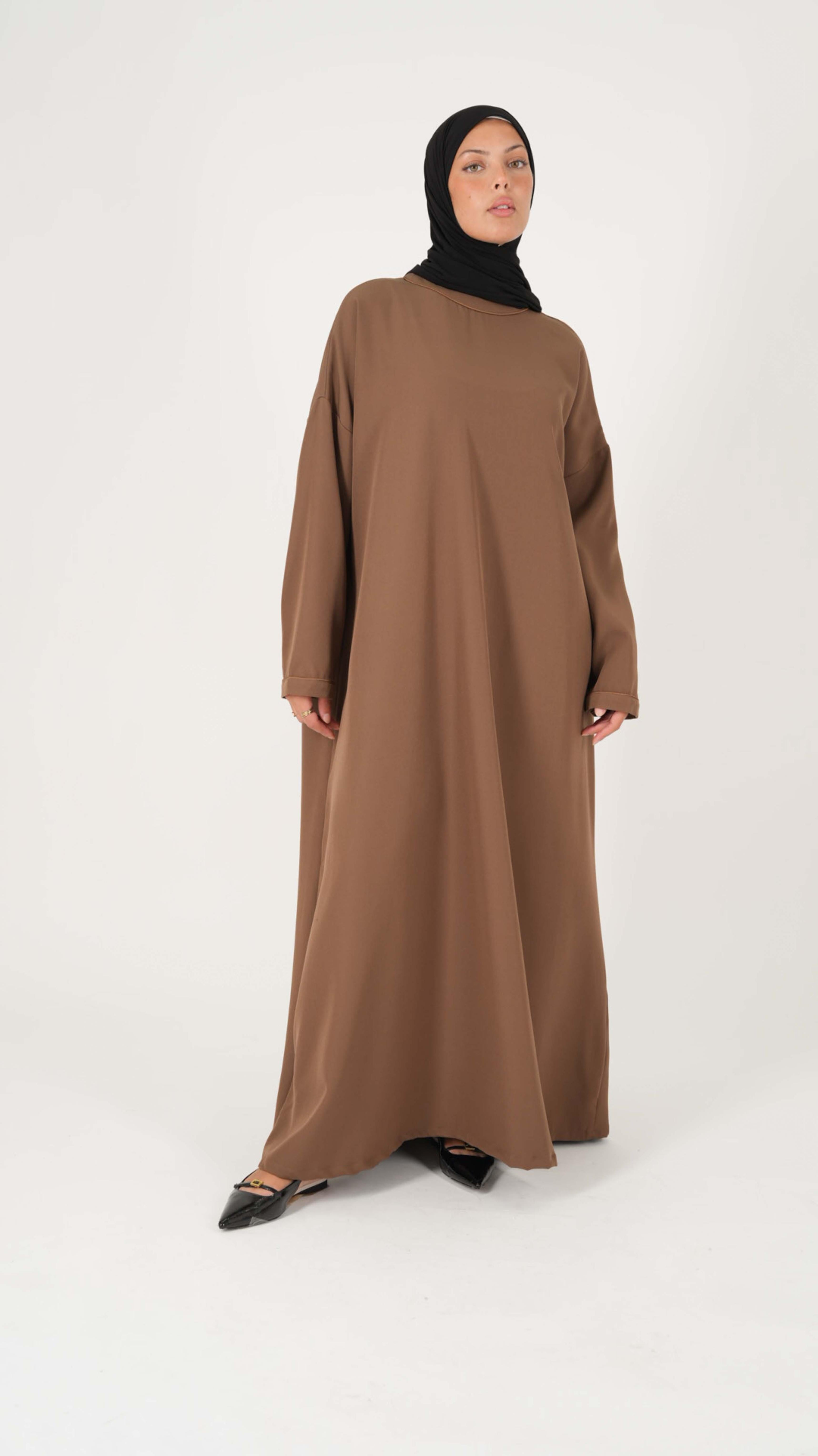 La robe Signature brownie