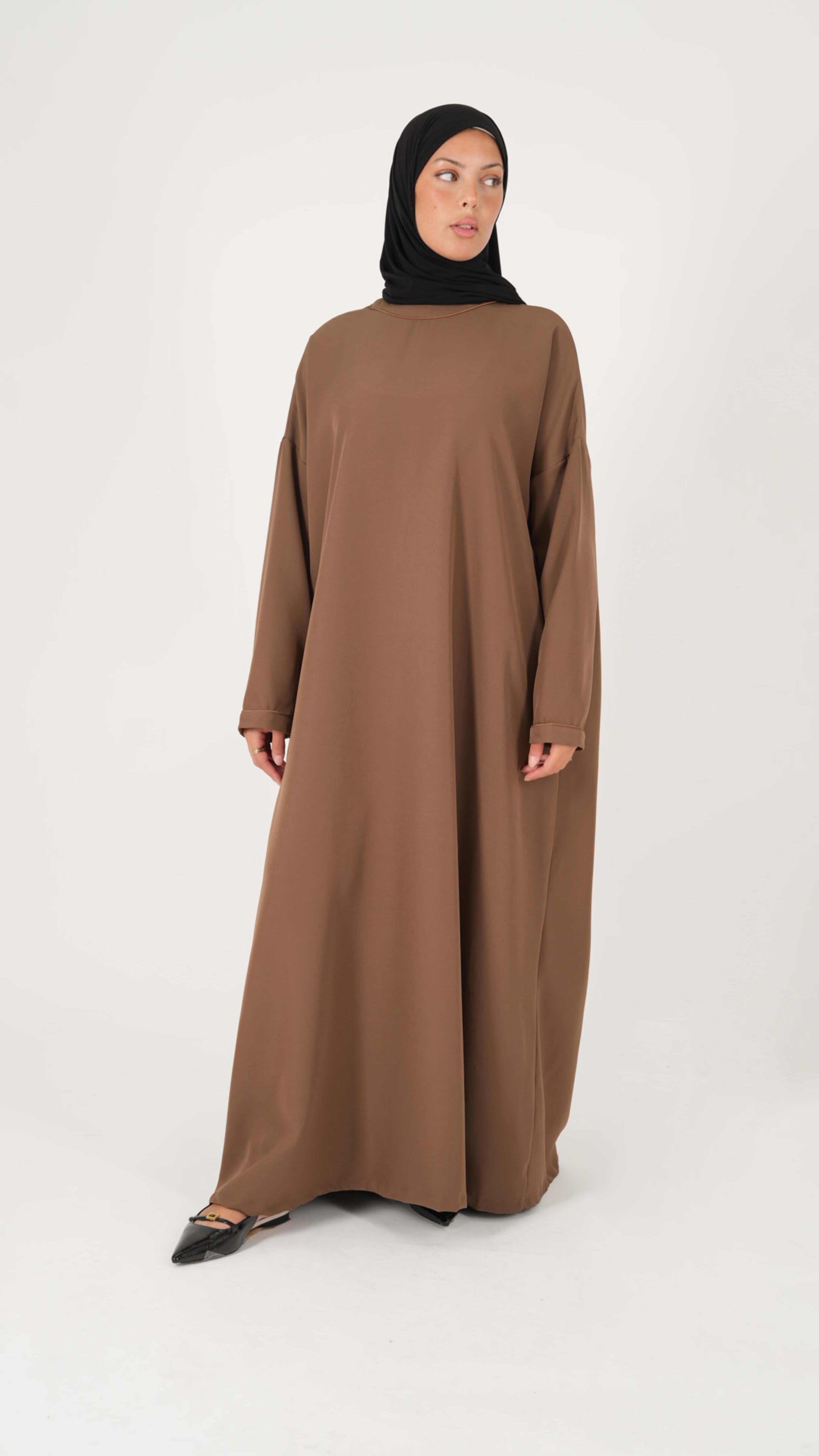 La robe Signature brownie