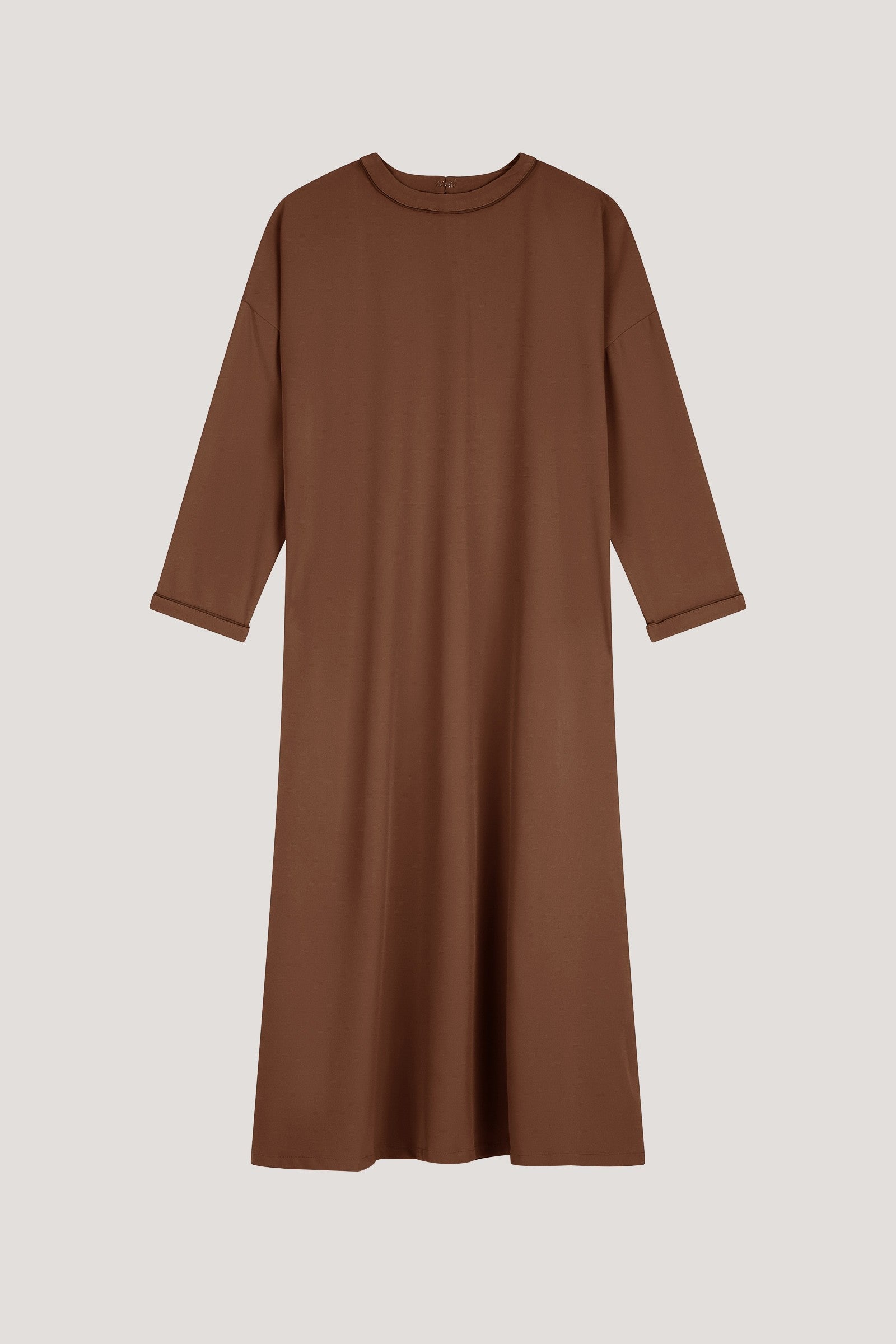 La robe Signature brownie