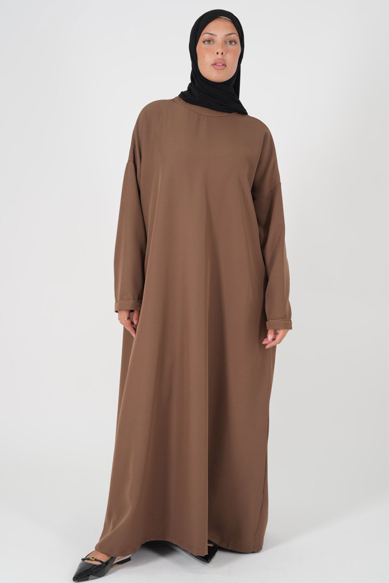 La robe Signature brownie