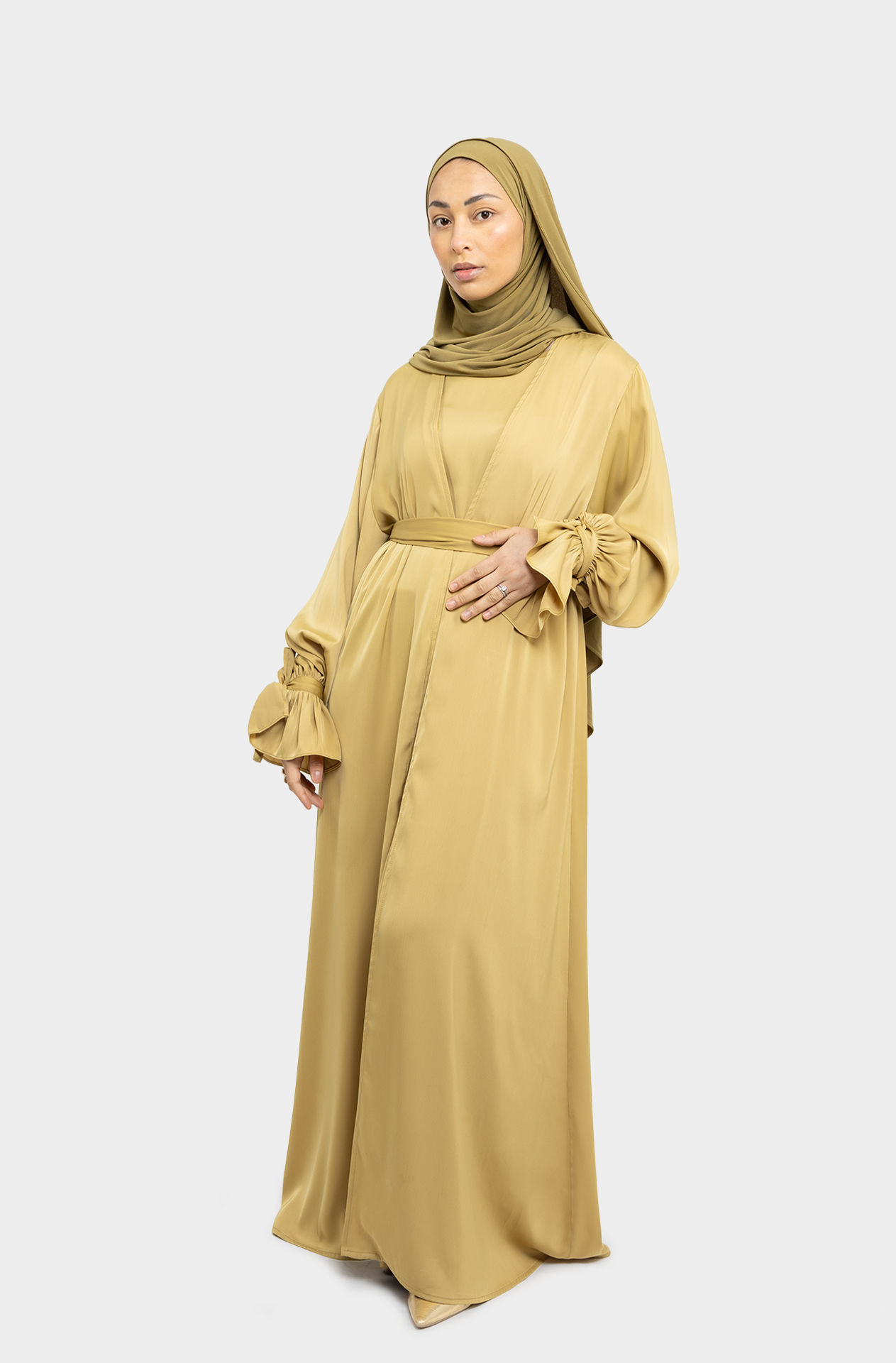 Abaya set Dilek anis