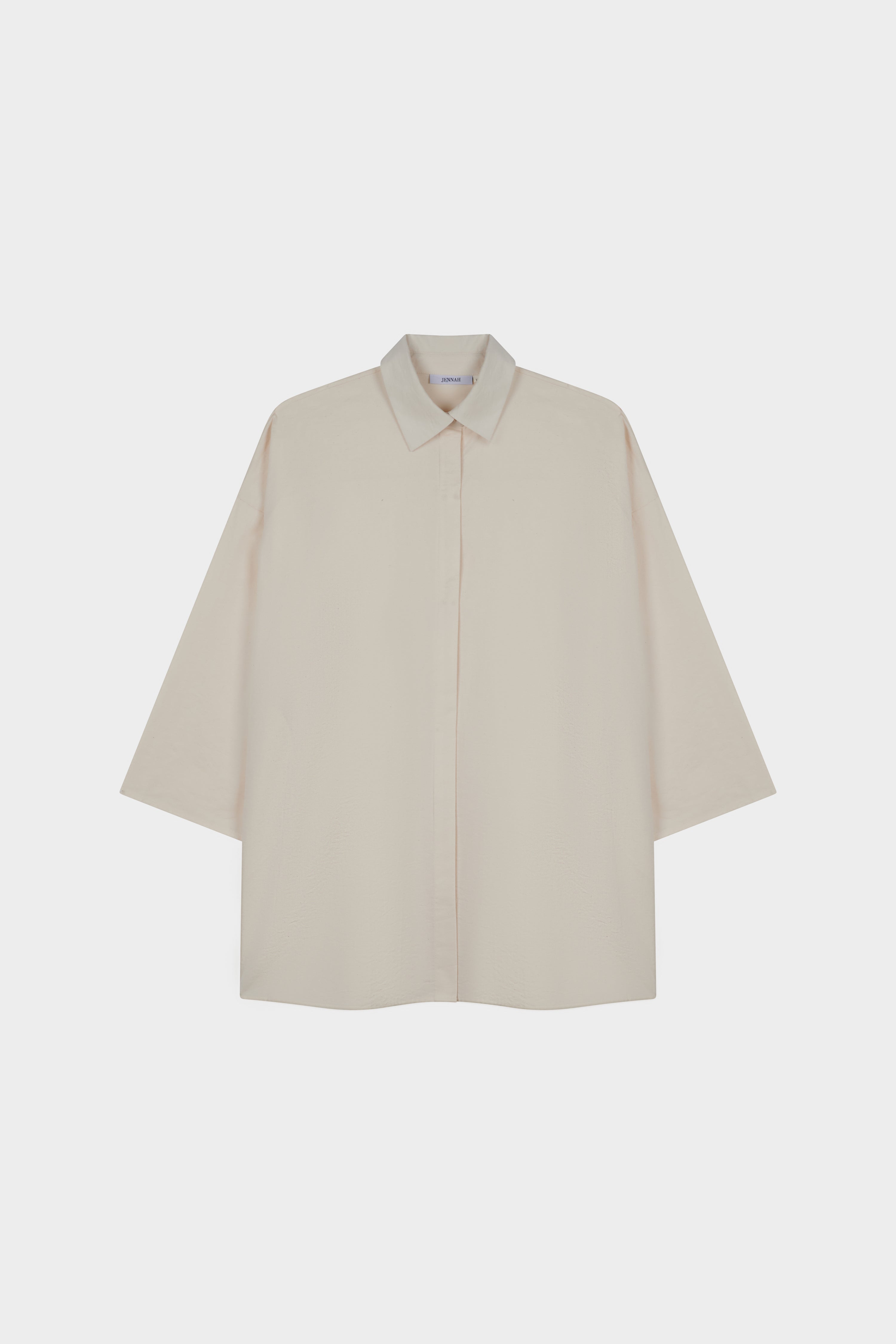 Chemise coton écru