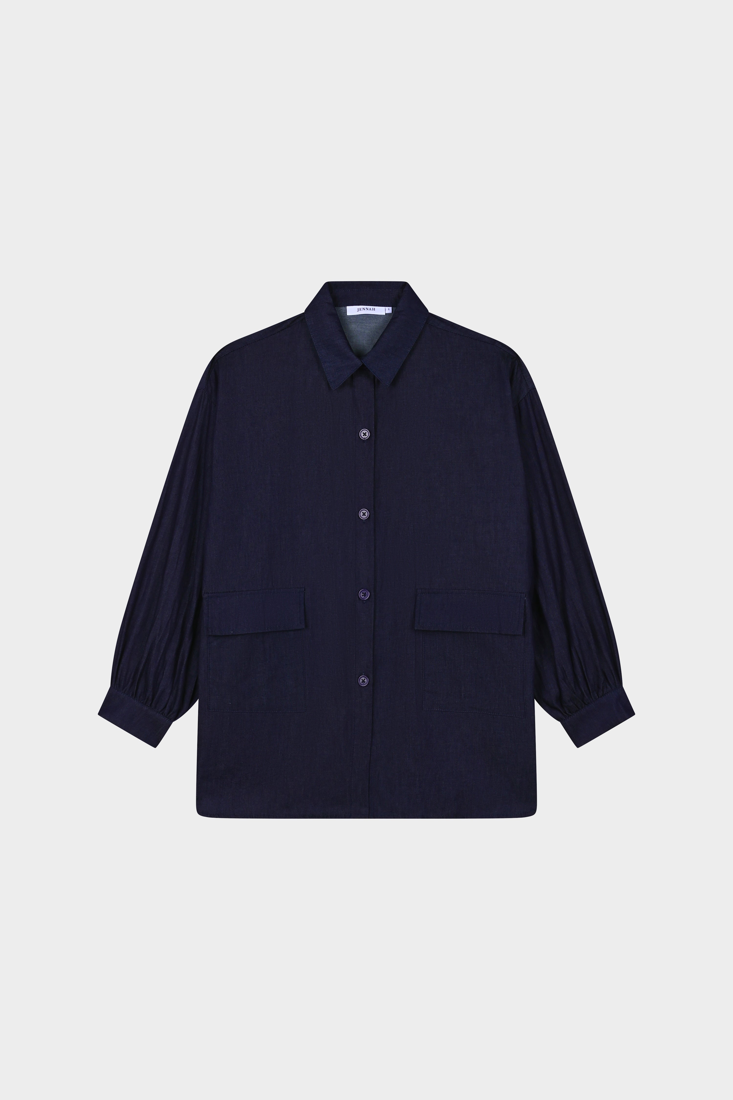 Chemise denim brut