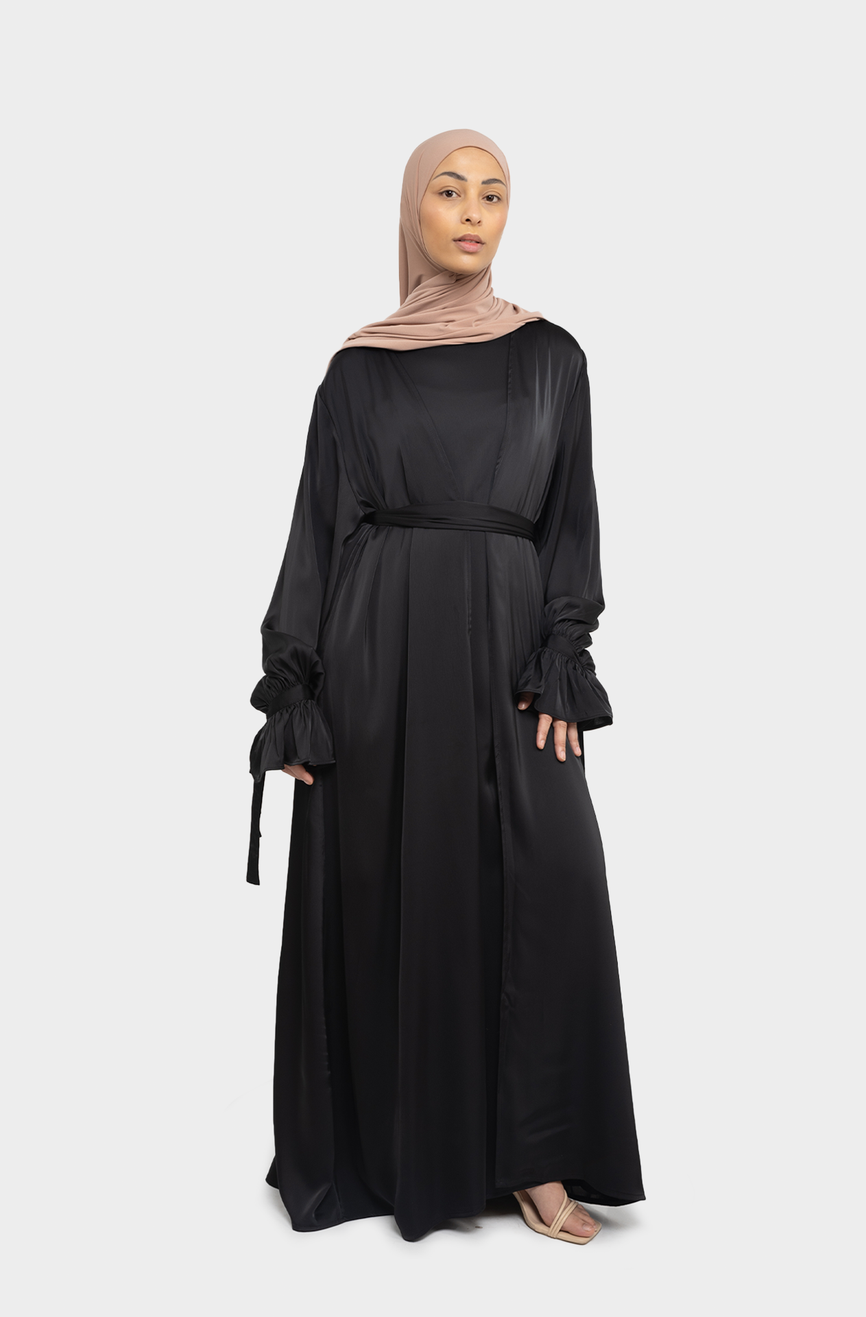 Abaya set Dilek noir