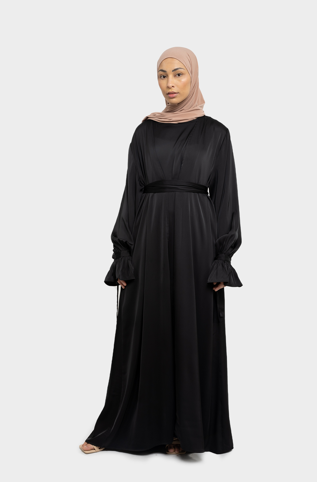Abaya set Dilek noir
