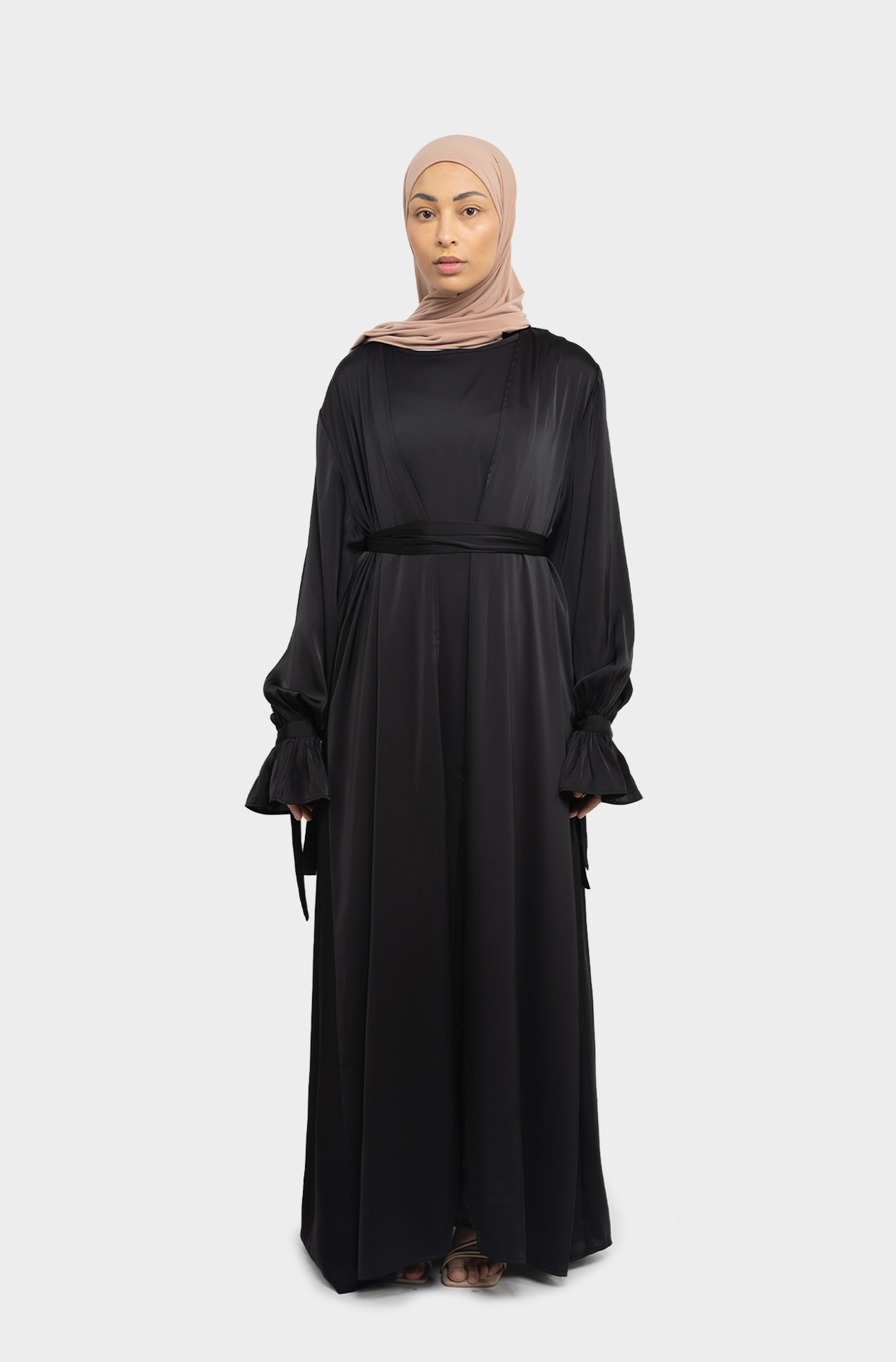 Abaya set Dilek noir