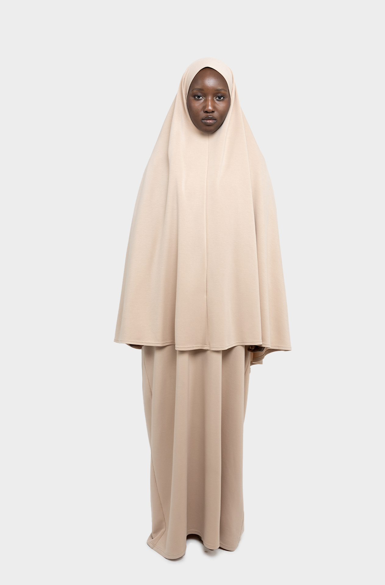 Ensemble khimar Tahara beige