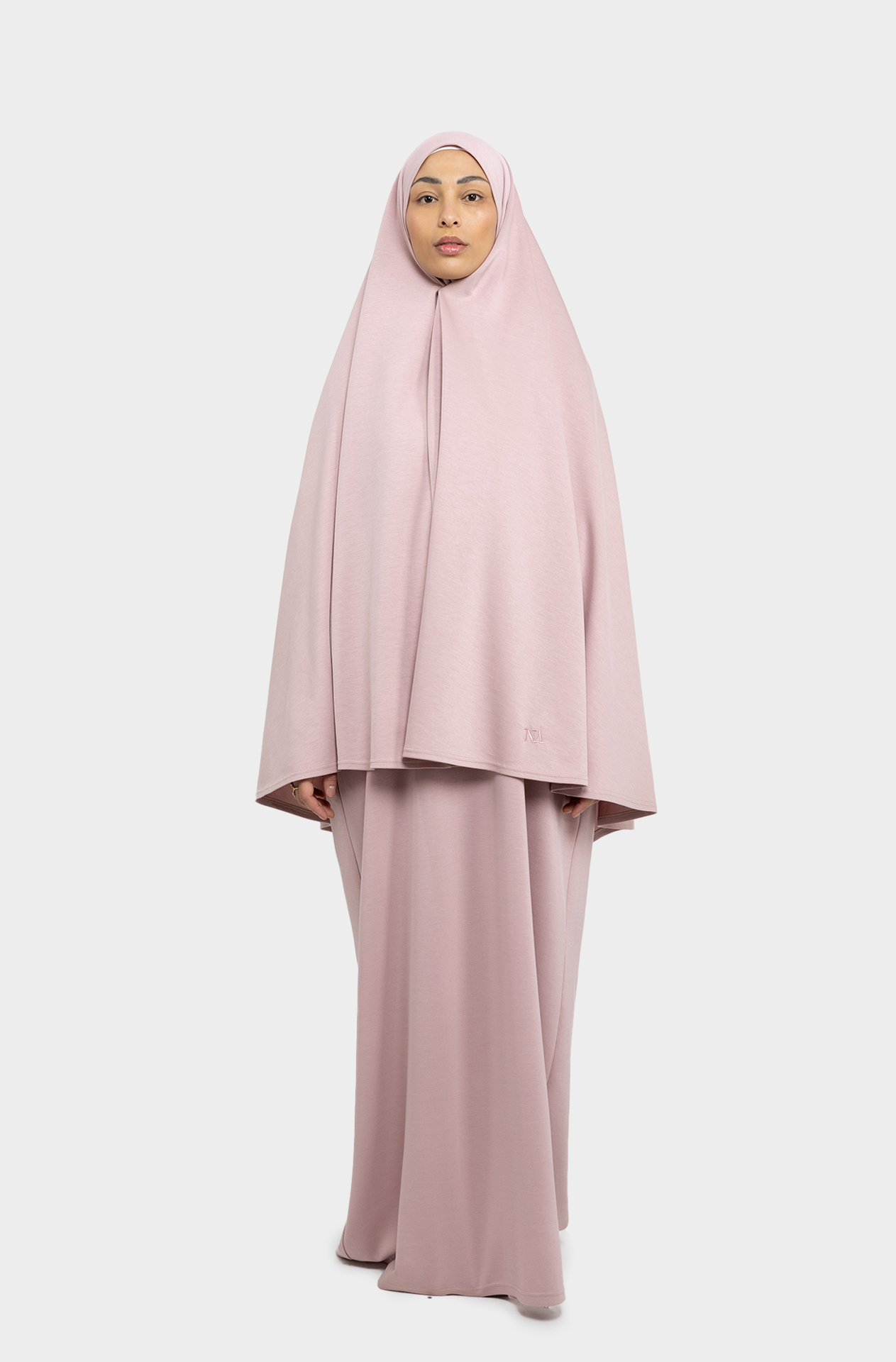 Ensemble khimar Tahara rose