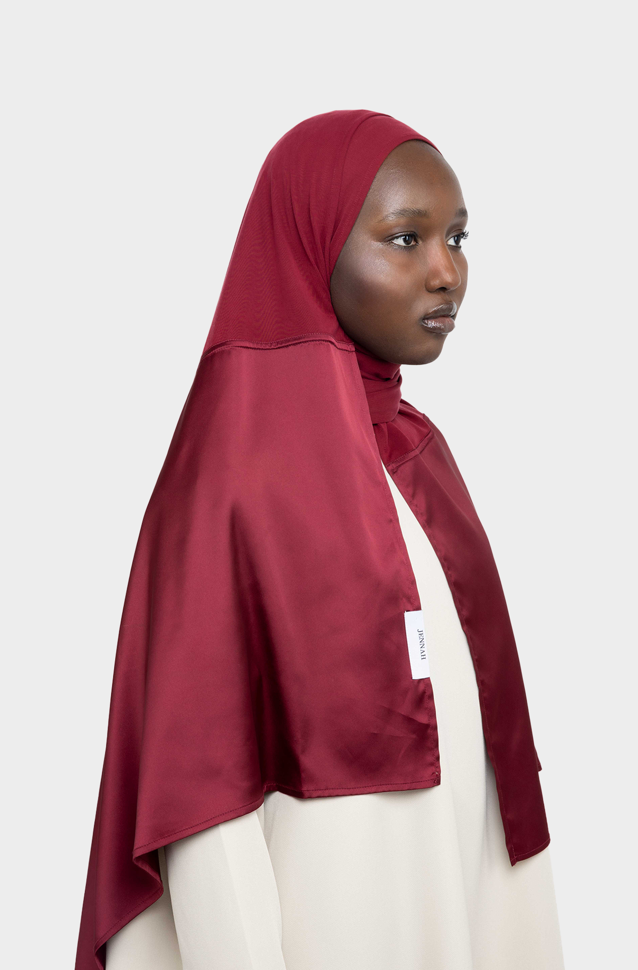 Hijab Fusion burgundy