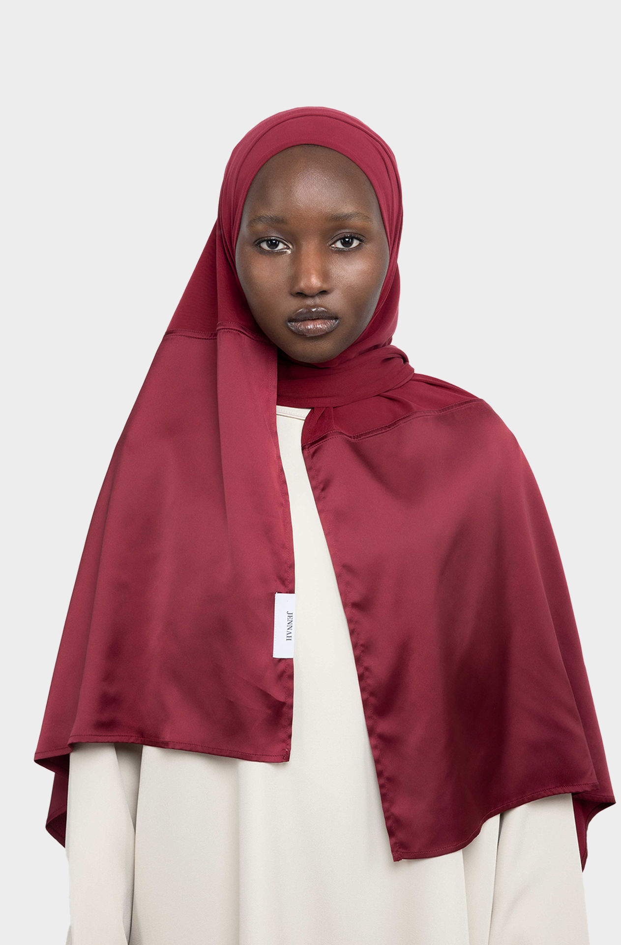 Hijab Fusion burgundy