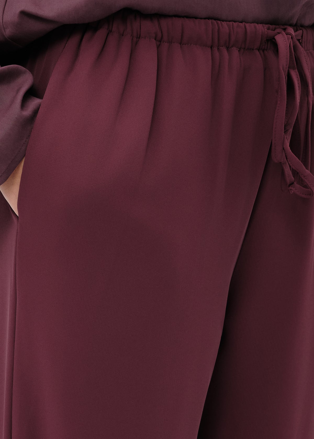 Essential pants burgundy