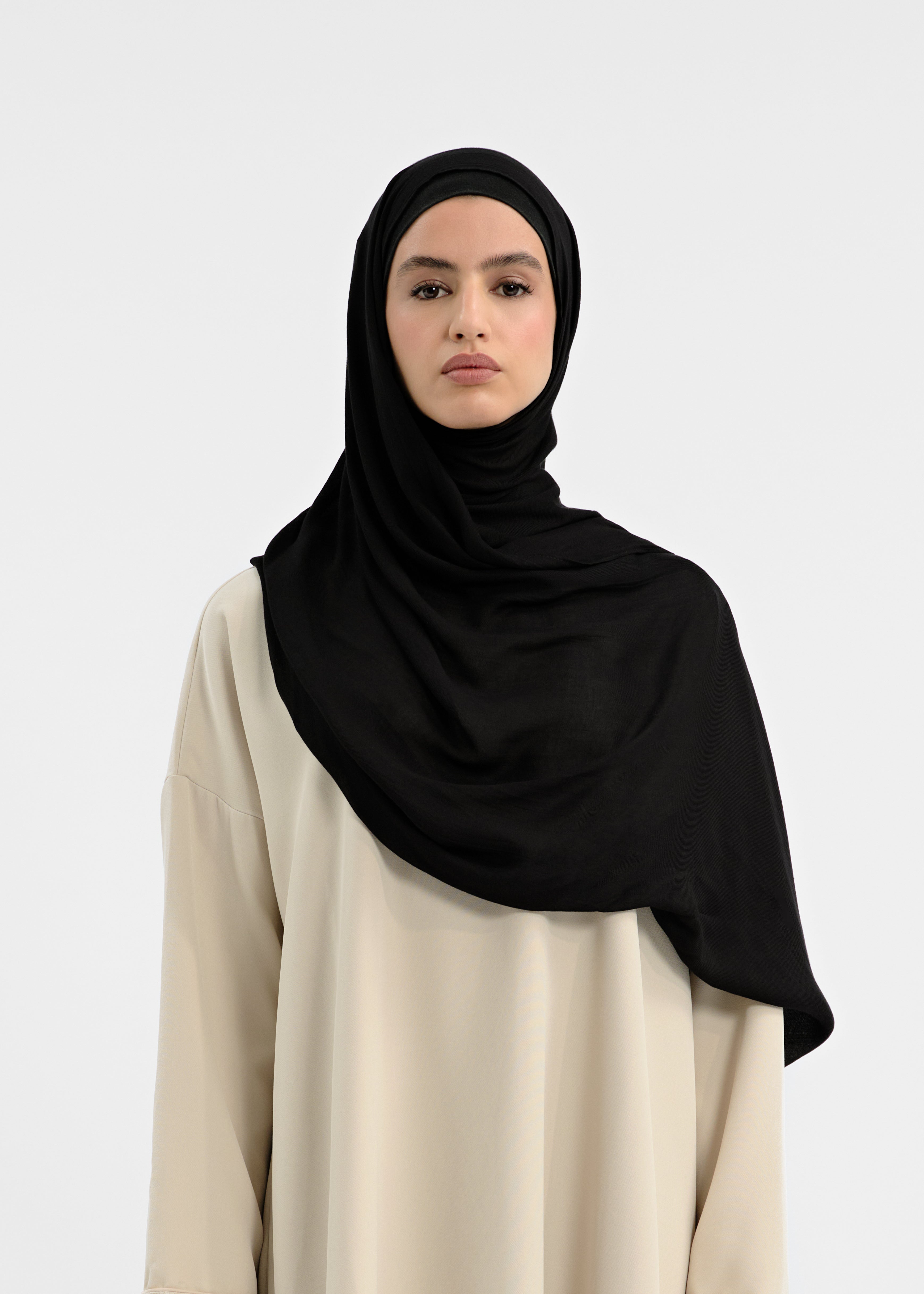 Hijab modal noir