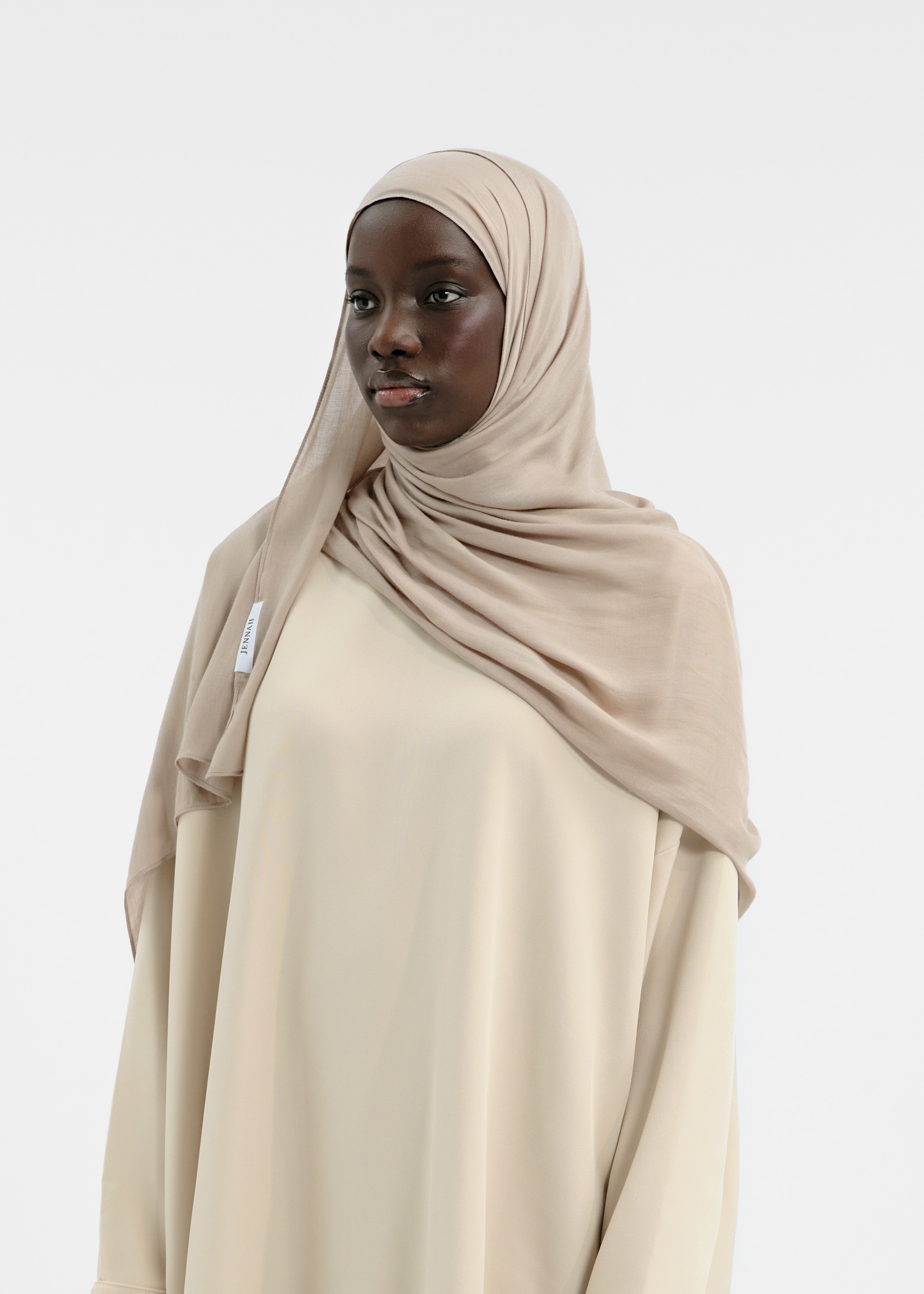 Hijab modal beige