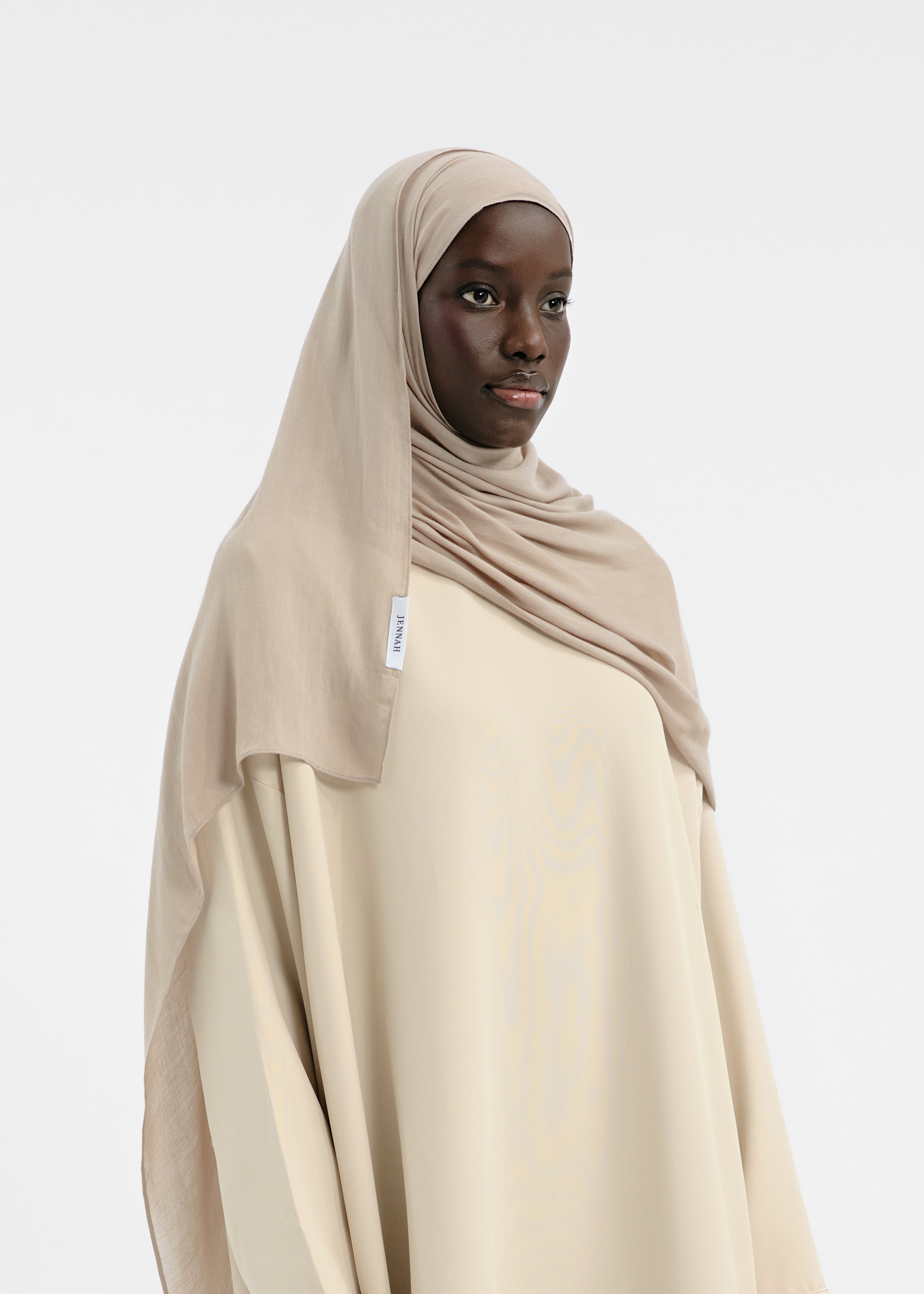 Hijab modal beige