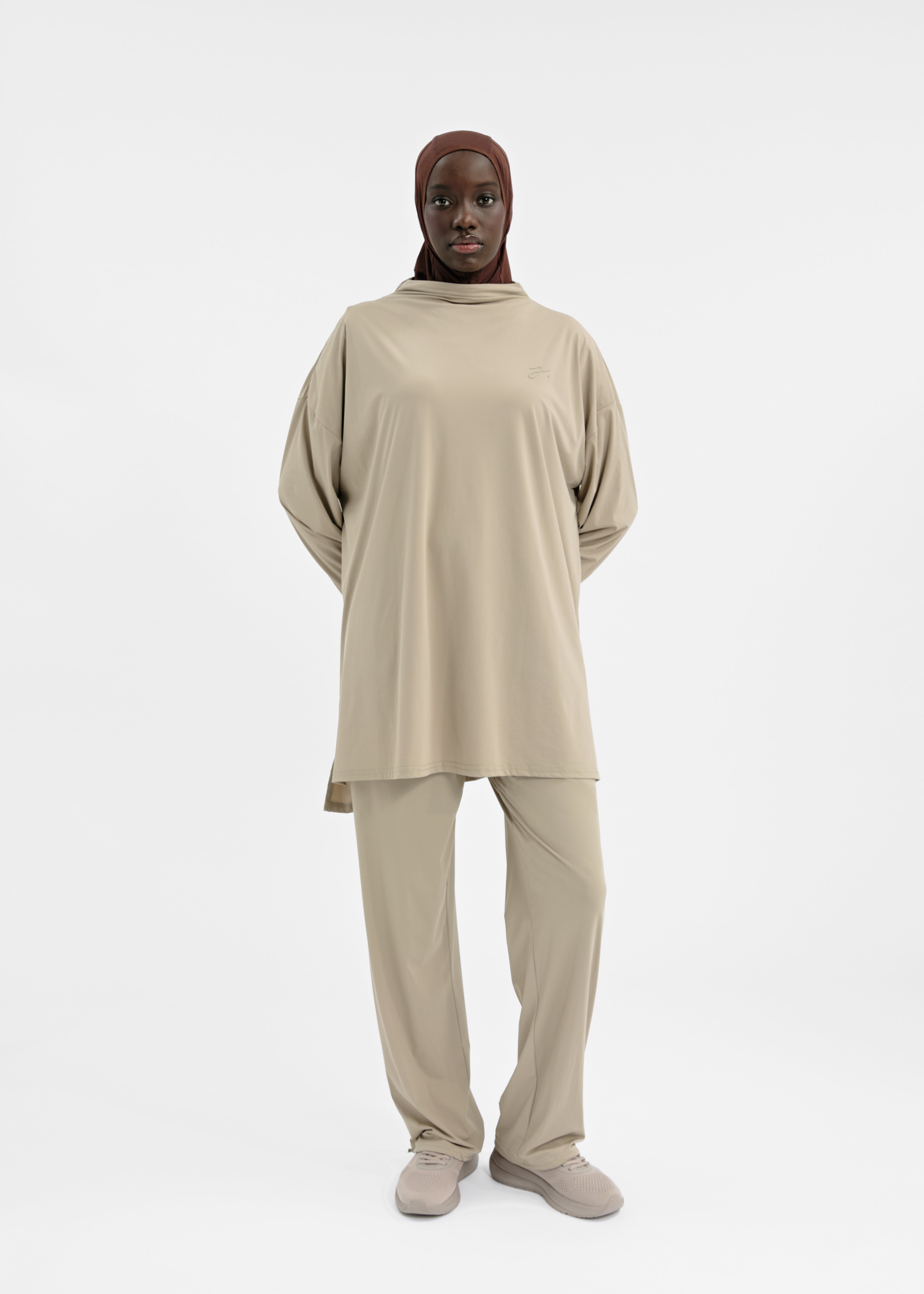 Ensemble breathable sport beige