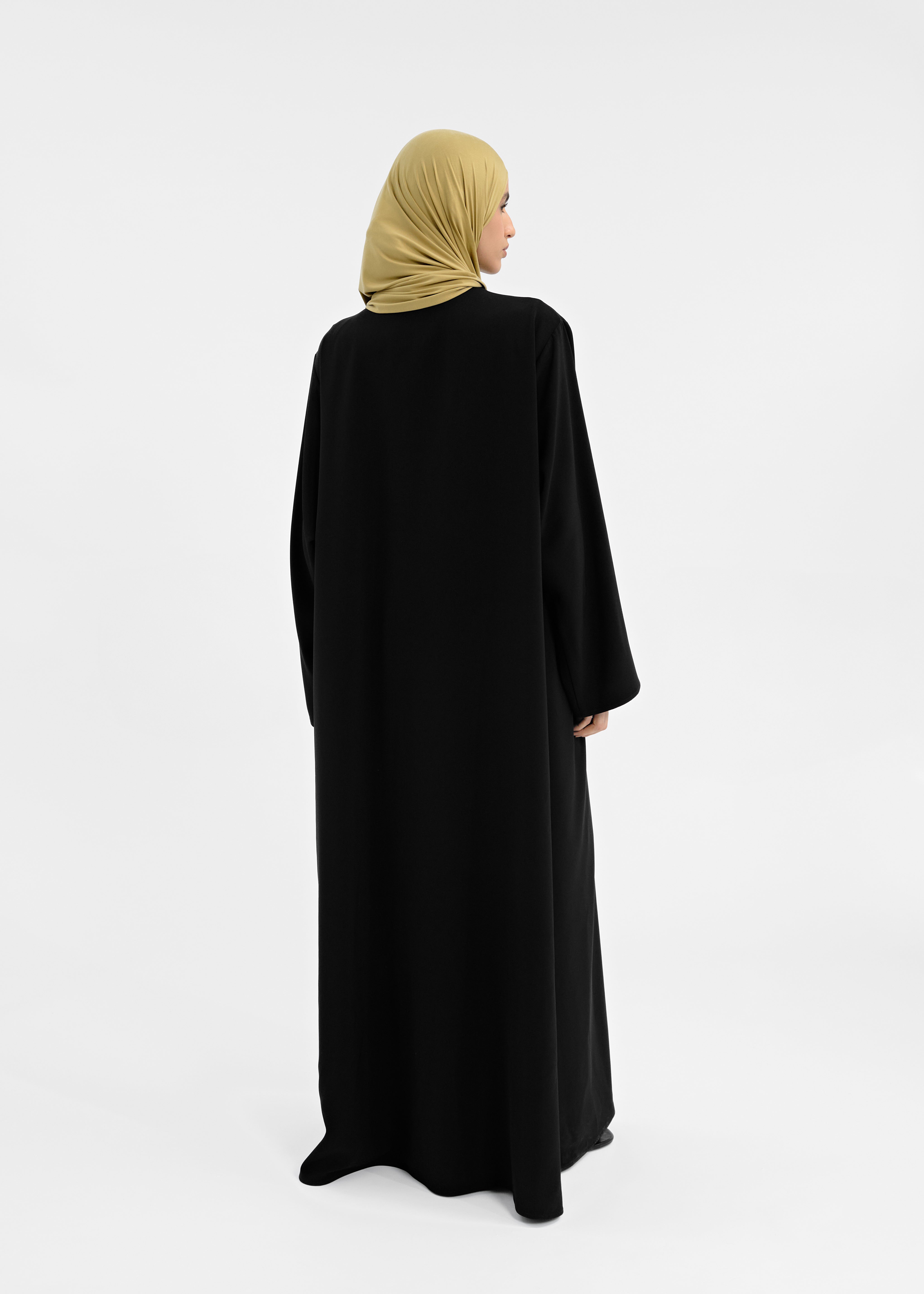 Abaya epure noir