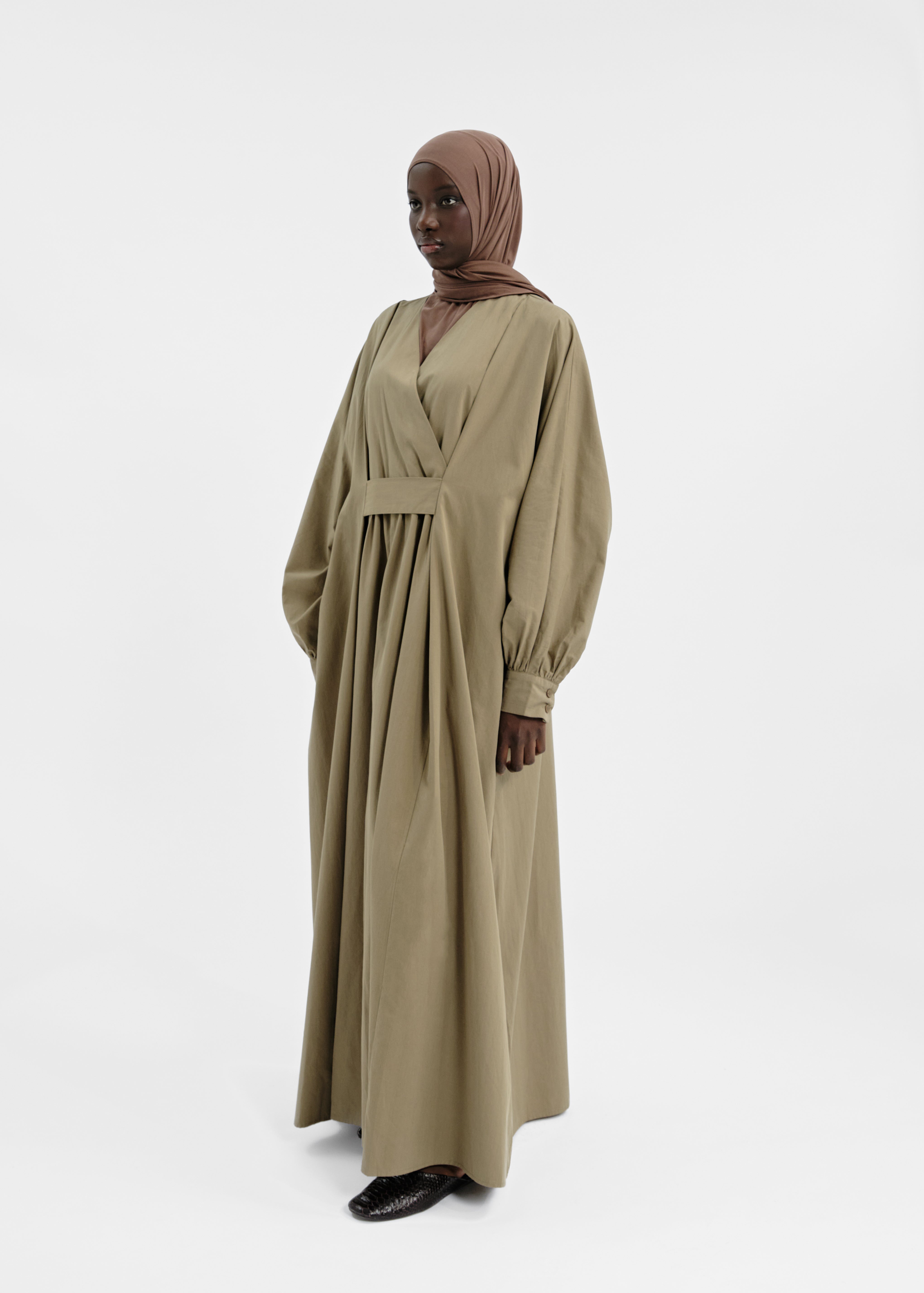 Kairouan dress khaki