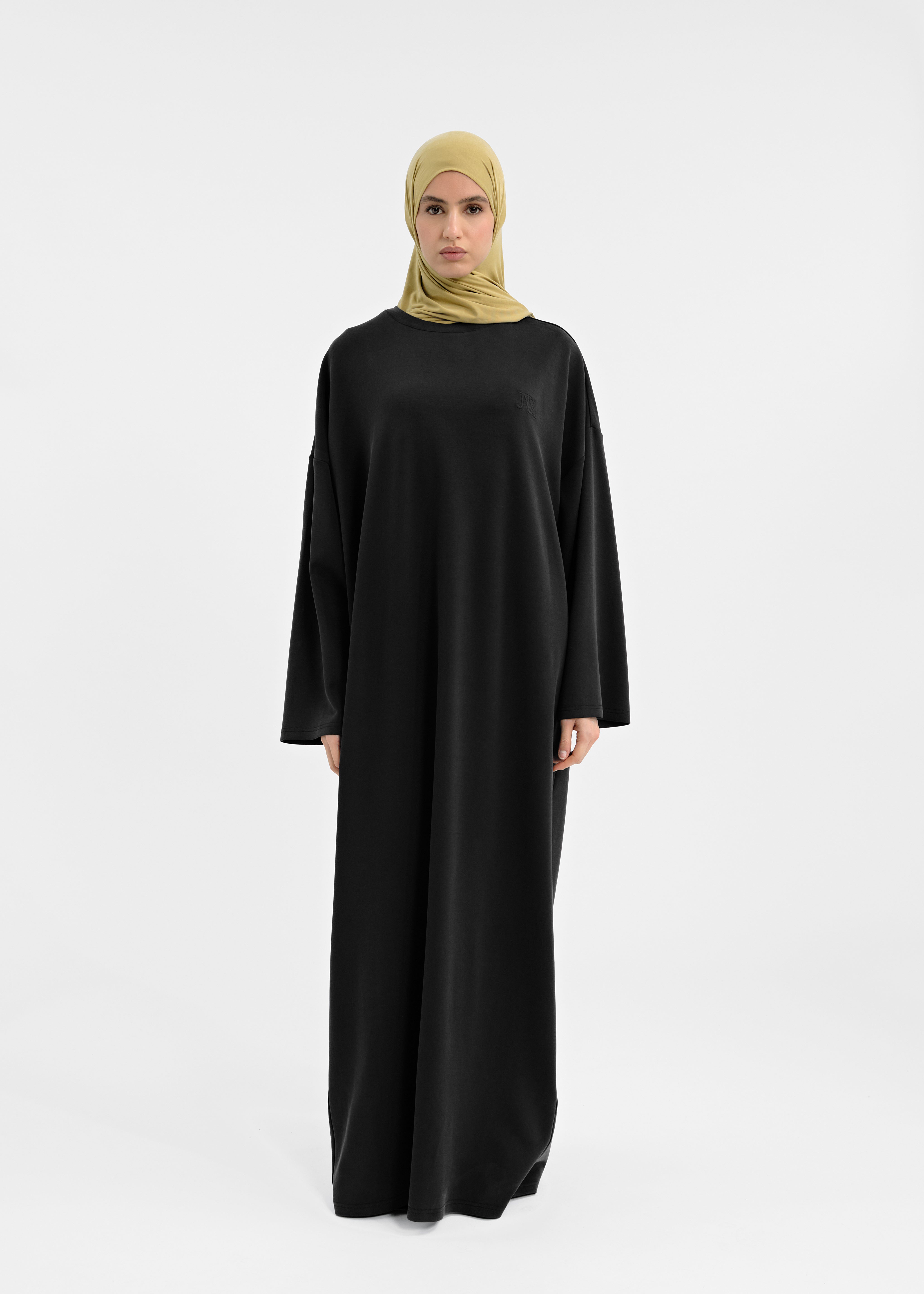 Over modal dress black