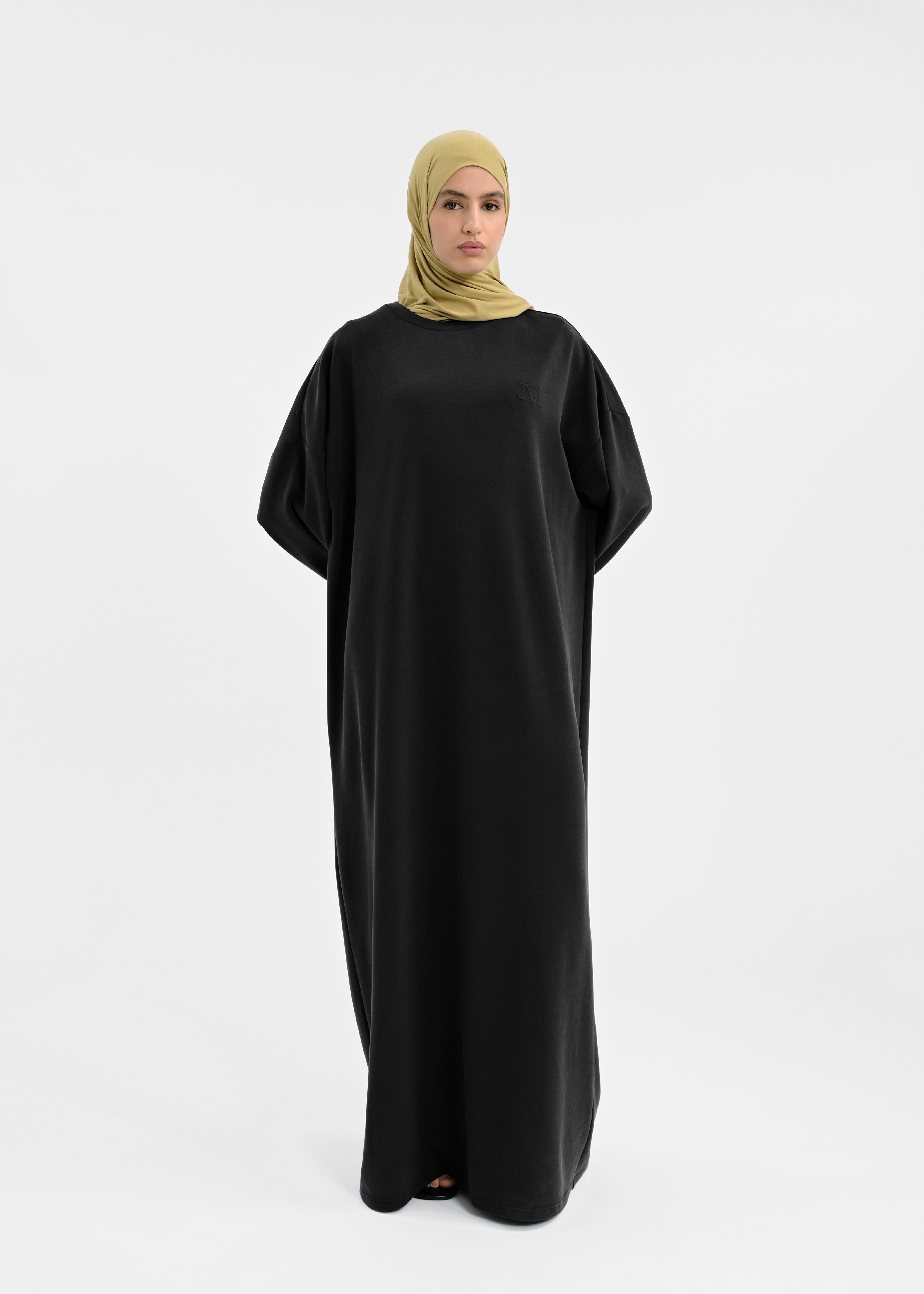Over modal dress black