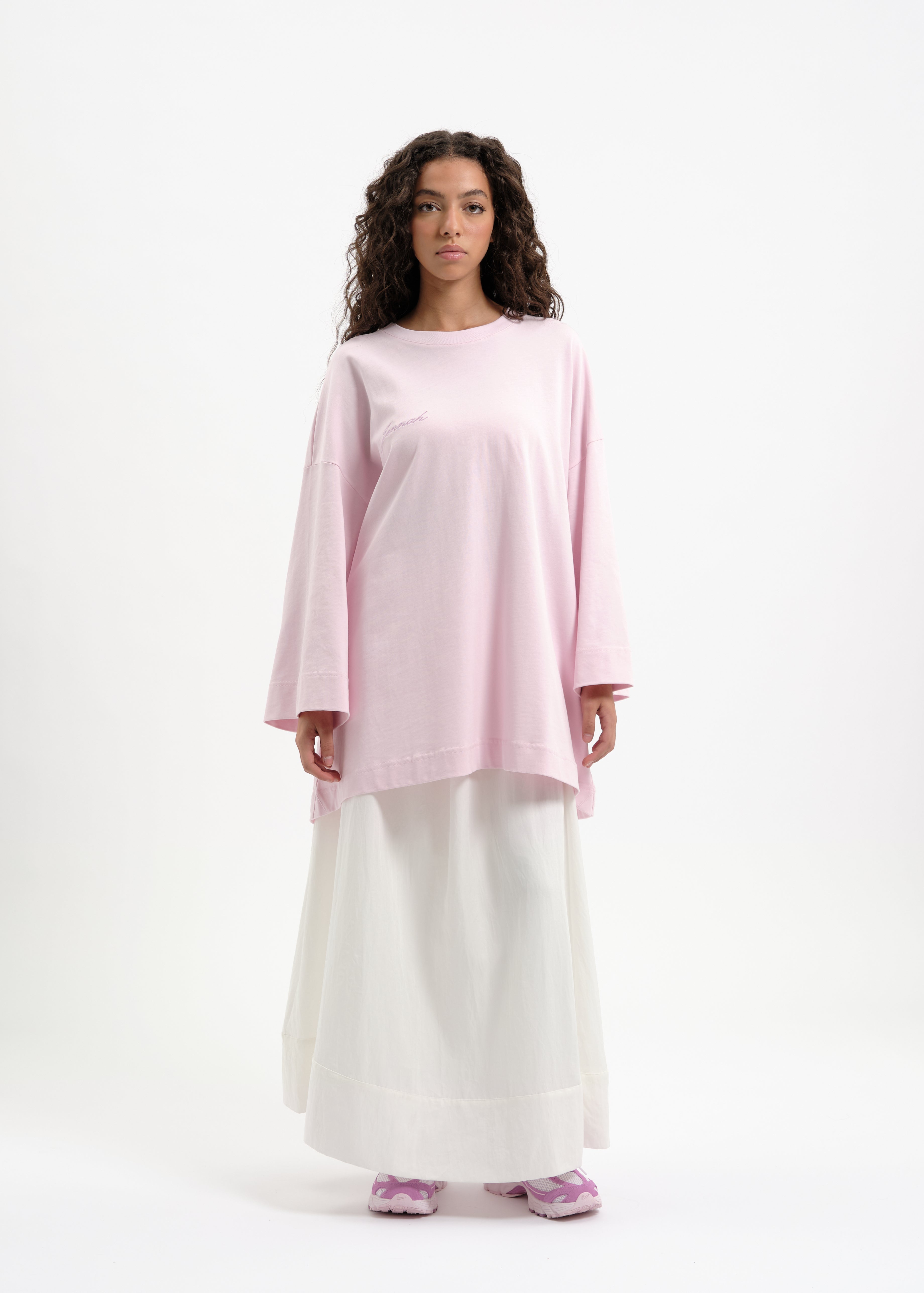 Pinky oversized t-shirt